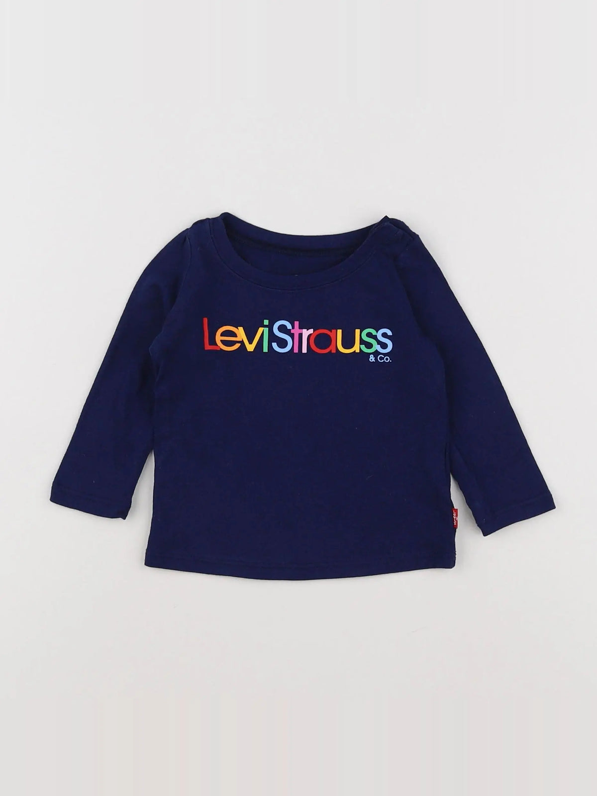Levi's - tee-shirt bleu - 6 mois