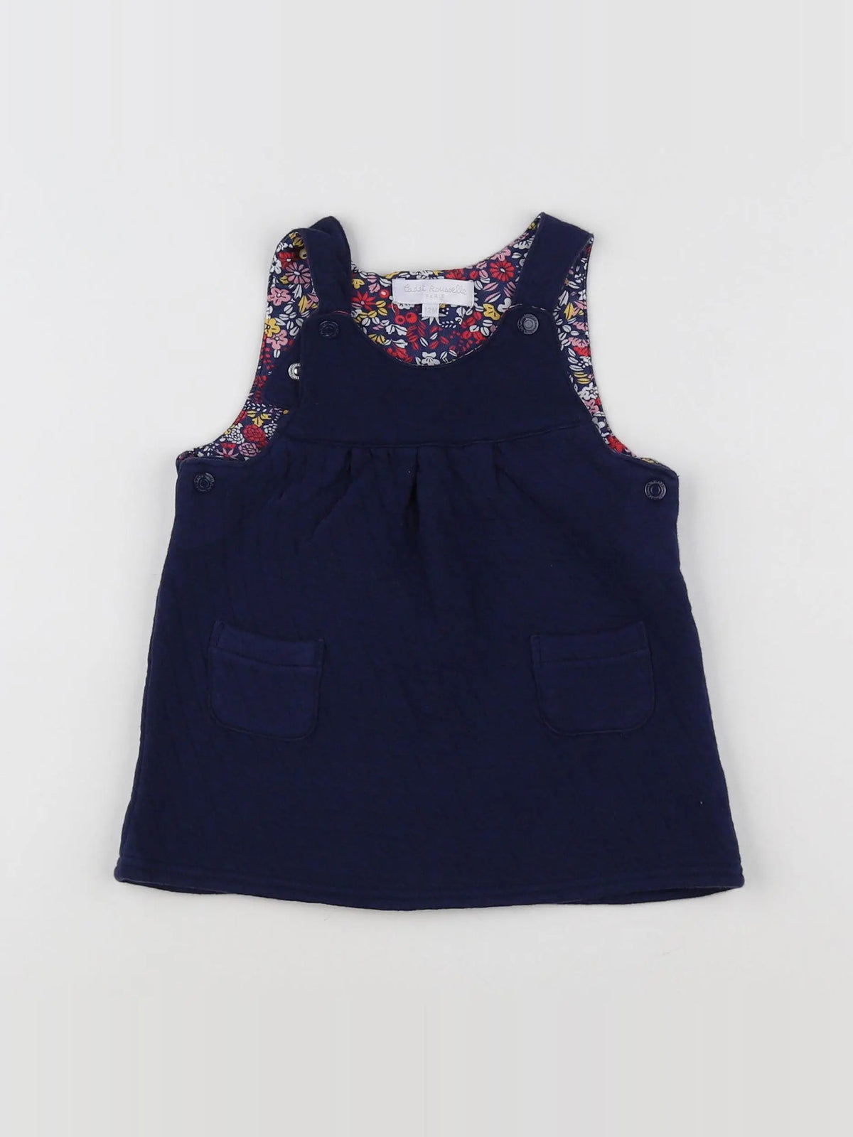 Cadet Rousselle - robe bleu - 12 mois