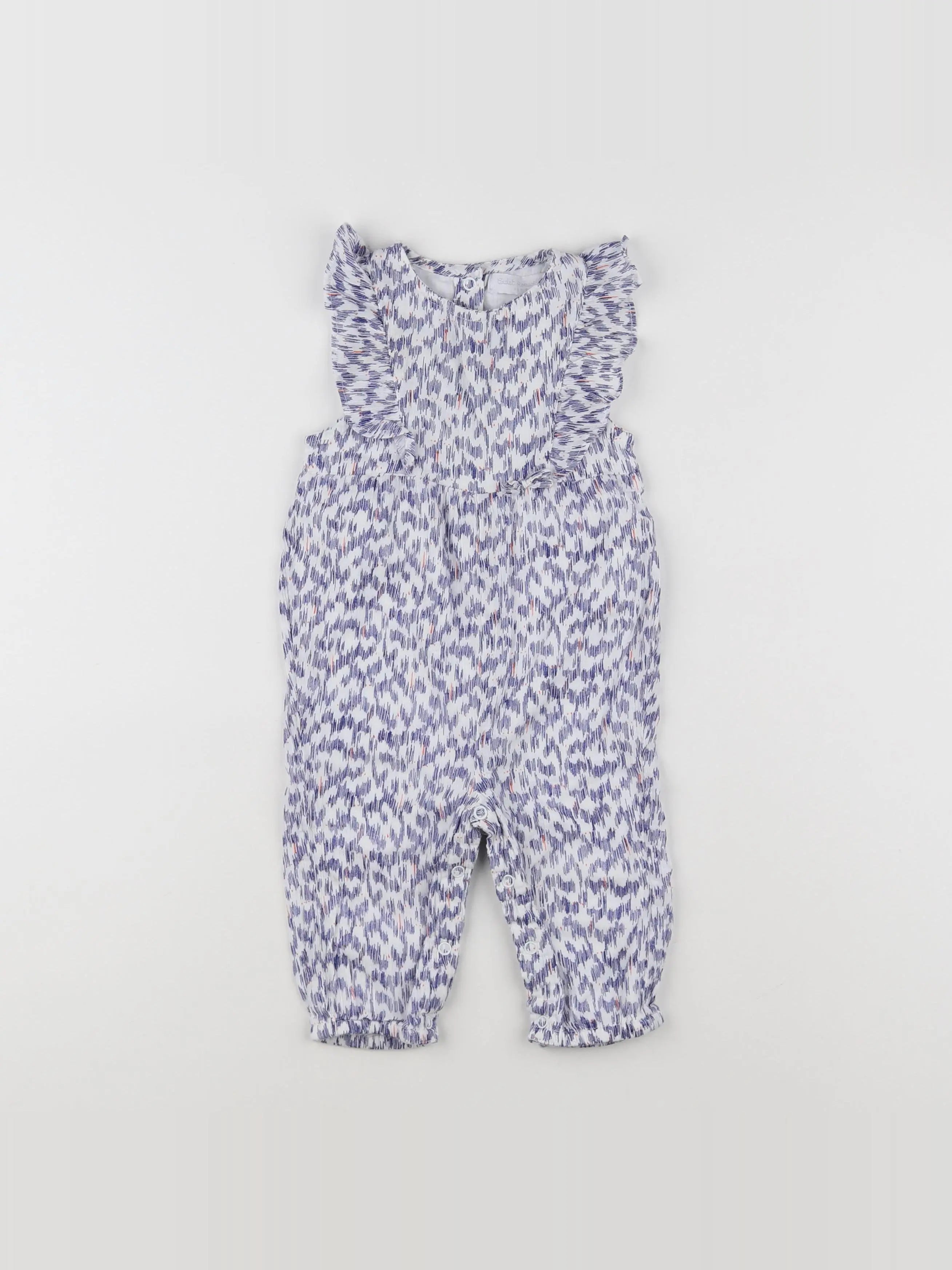 Cadet Rousselle - combinaison bleu - 6 mois