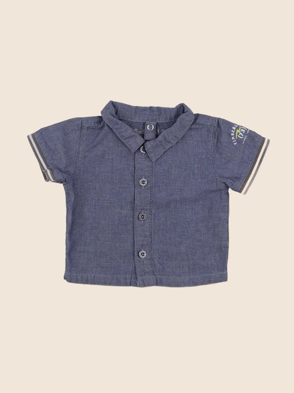 Timberland - chemise bleu - 3 mois