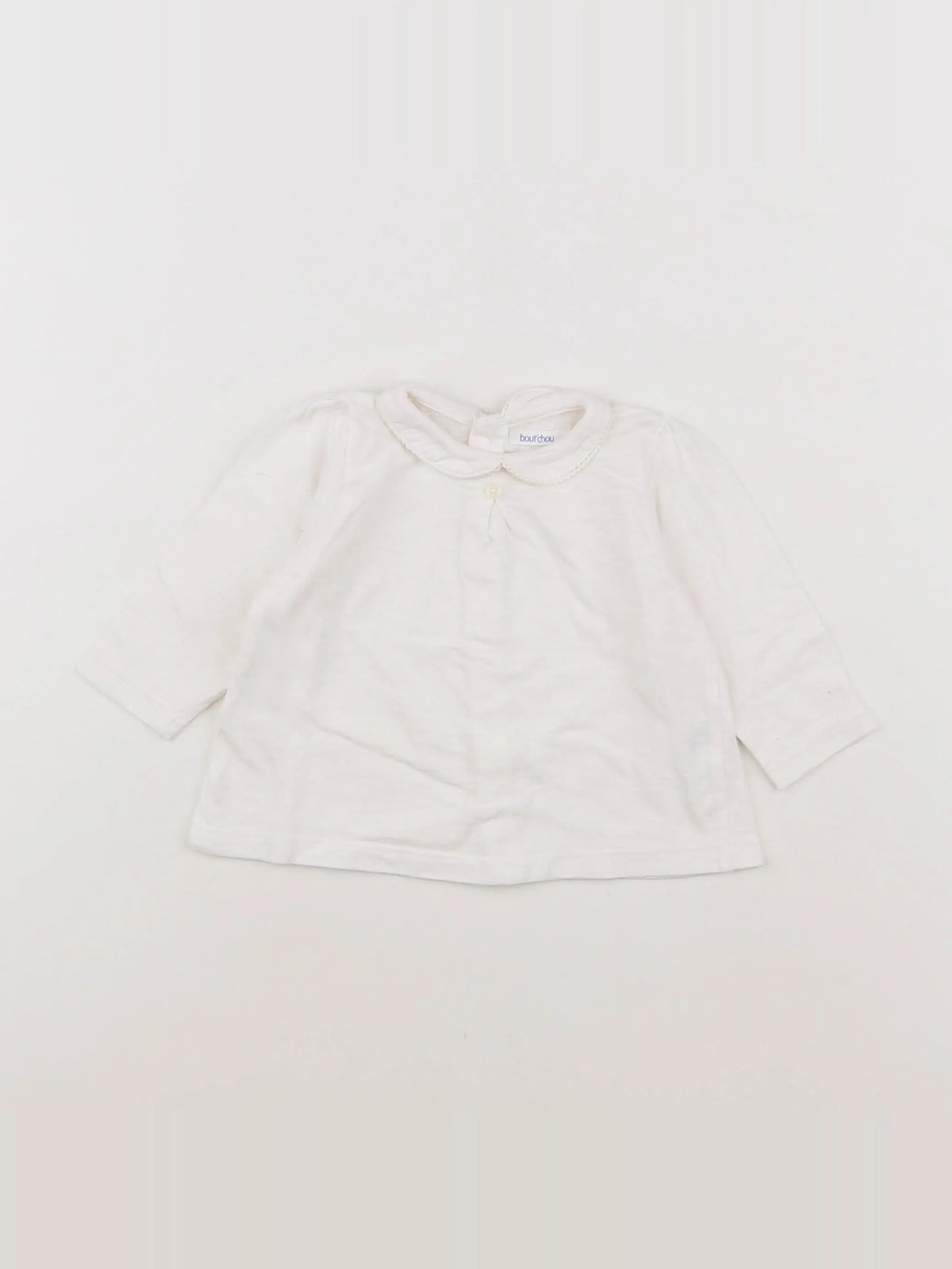 Boutchou - tee-shirt blanc - 6 mois