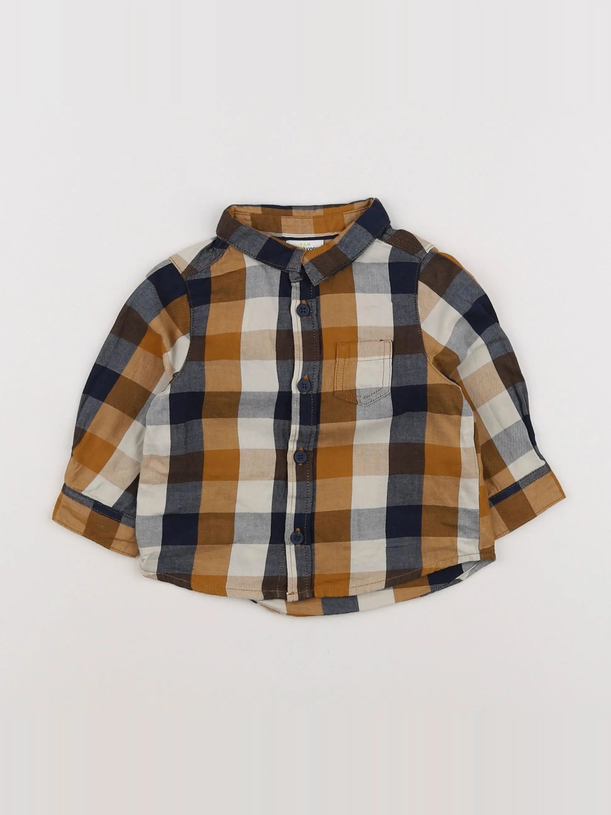 Tape à l'oeil - chemise multicolore - 6 mois