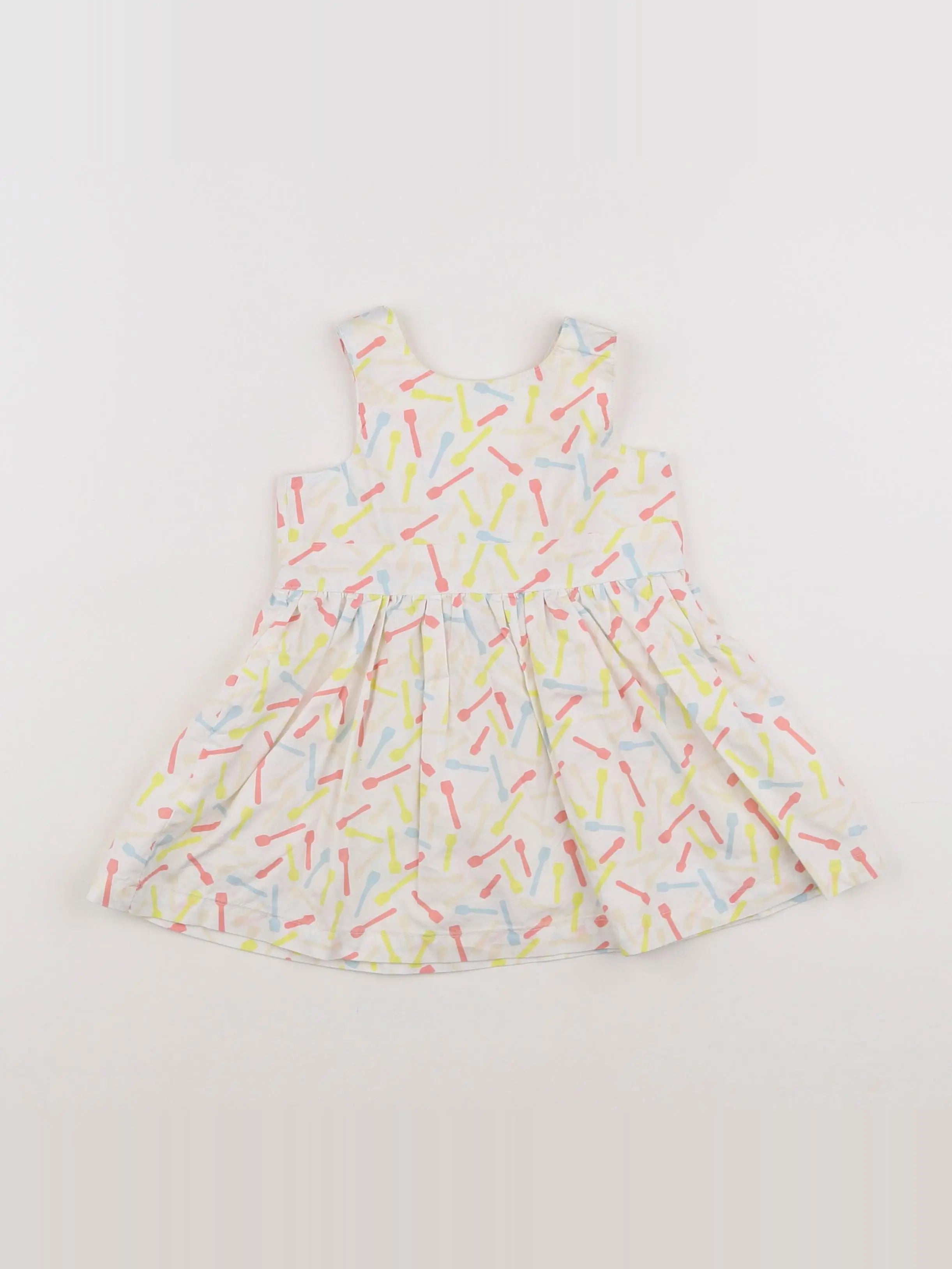 Natalys - robe multicolore - 12 mois