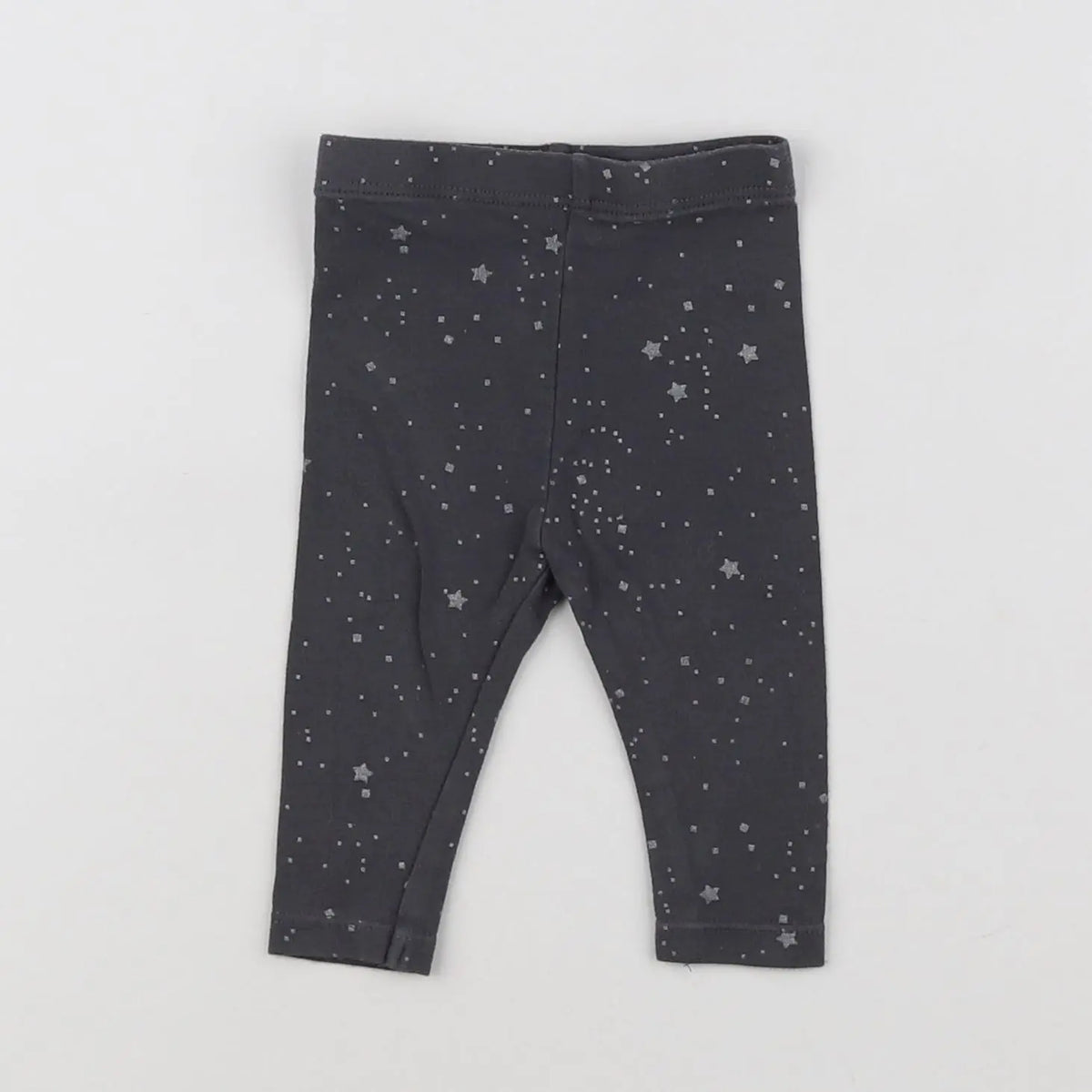 Vertbaudet - legging gris - 3 mois