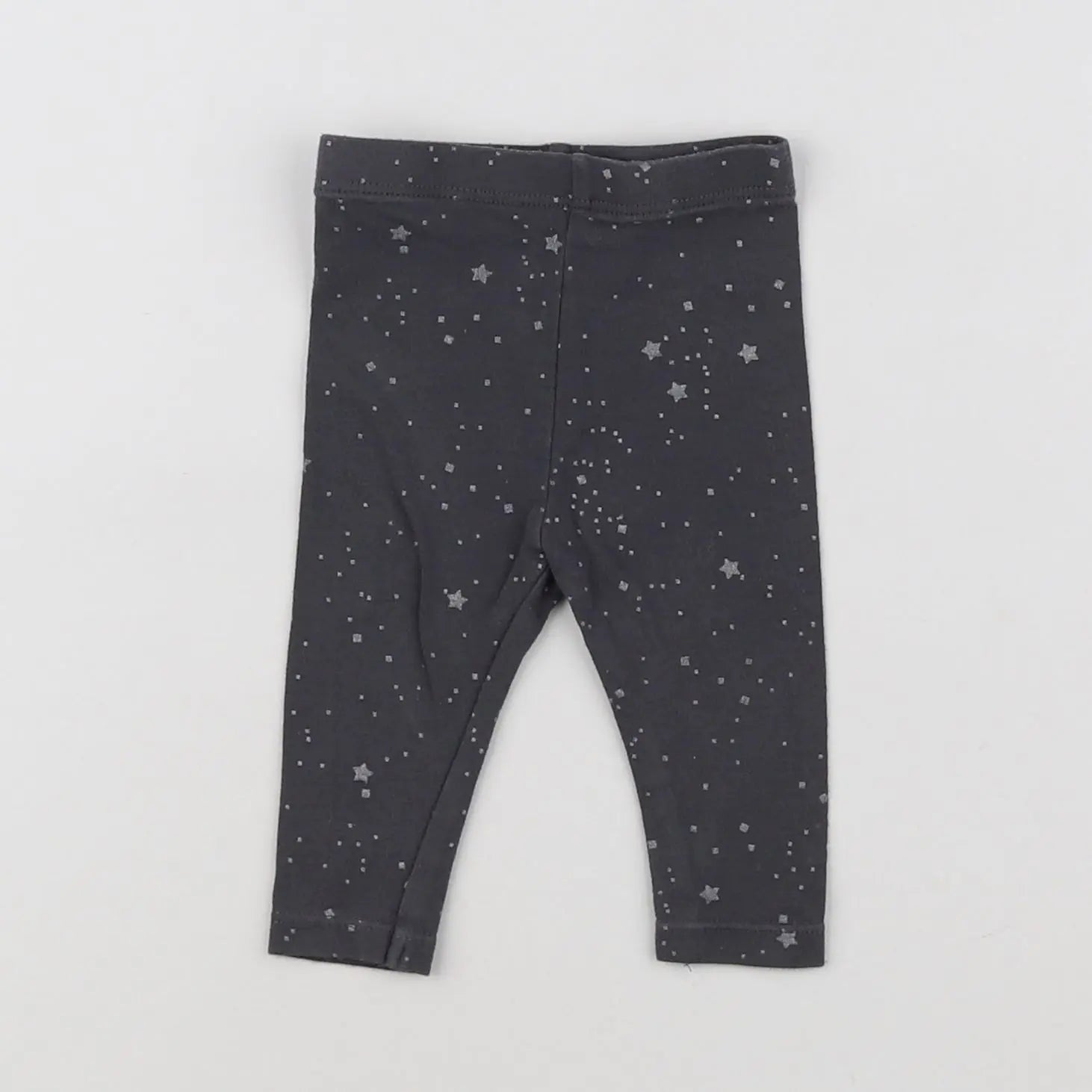 Vertbaudet - legging gris - 3 mois