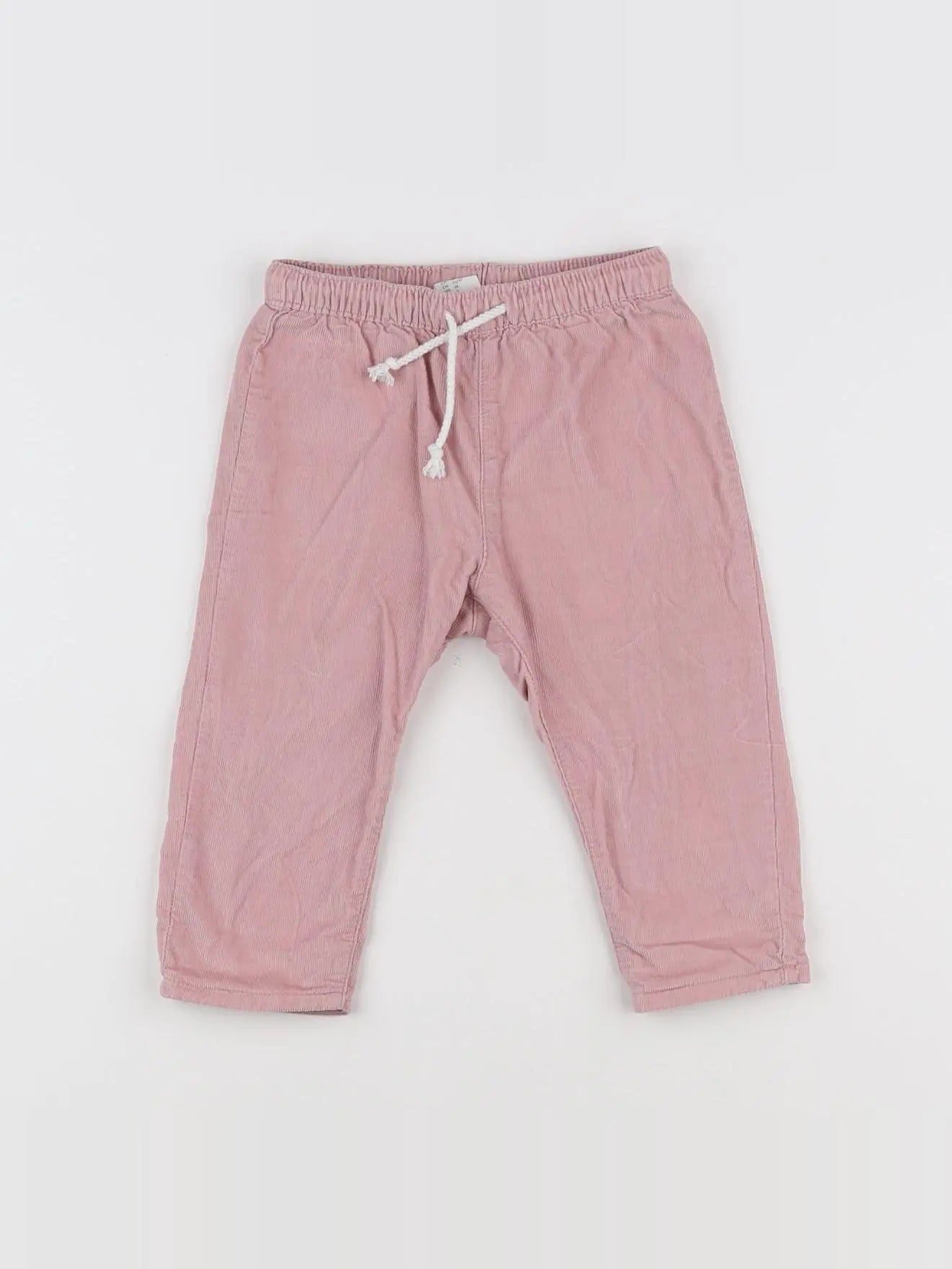 H&M - pantalon rose - 6/9 mois