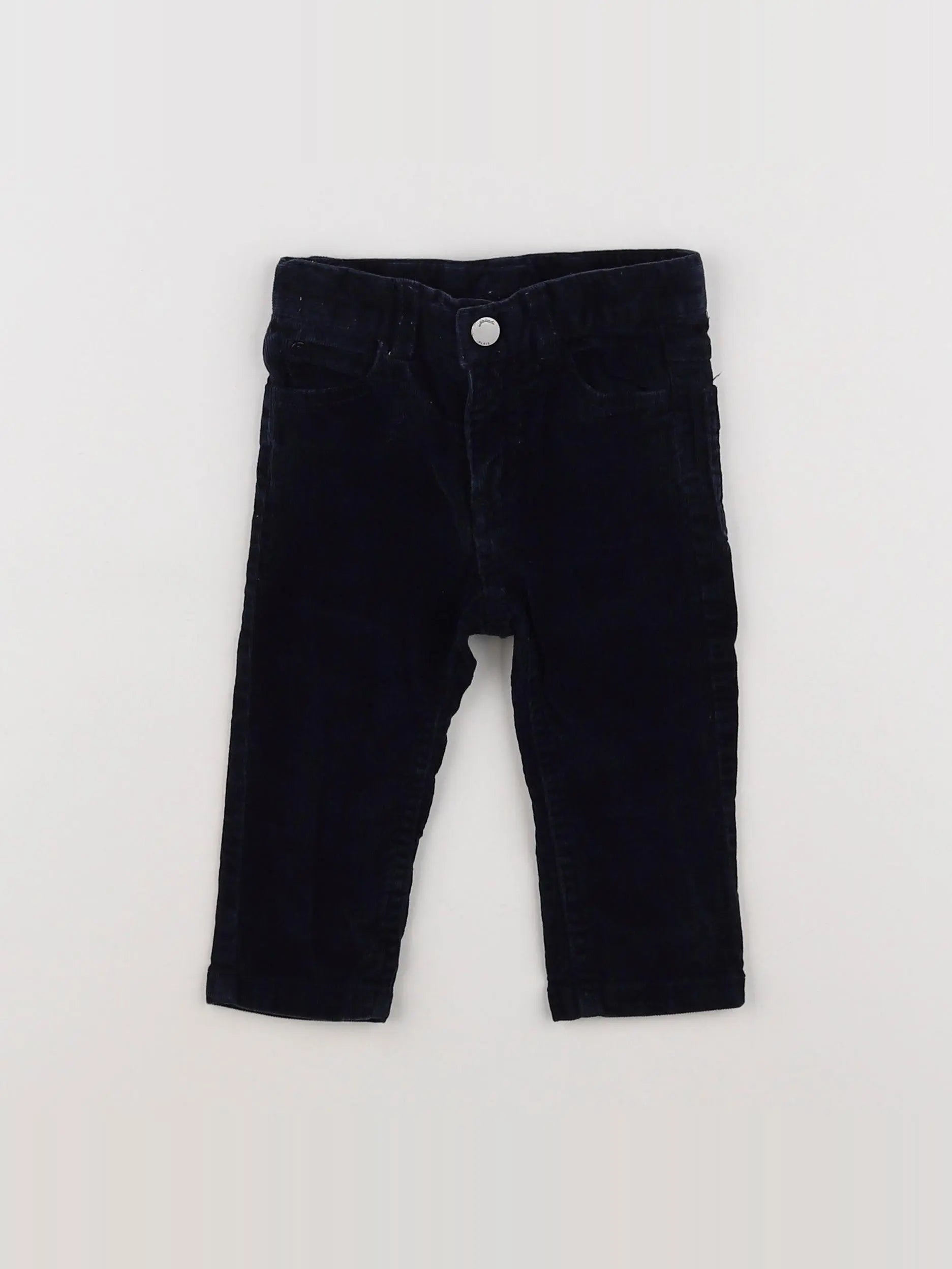 Jacadi - pantalon bleu - 12 mois