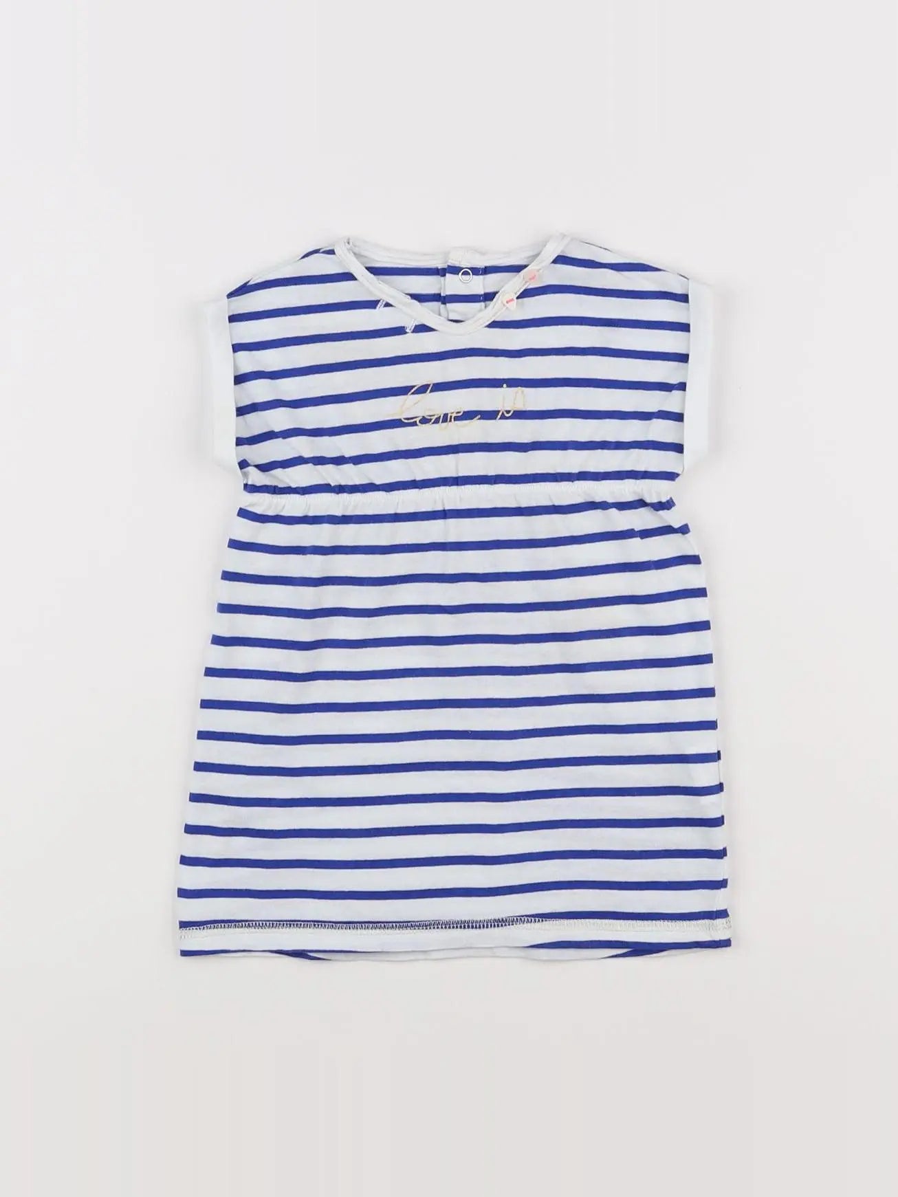 Zadig & Voltaire - robe bleu, blanc - 6 mois