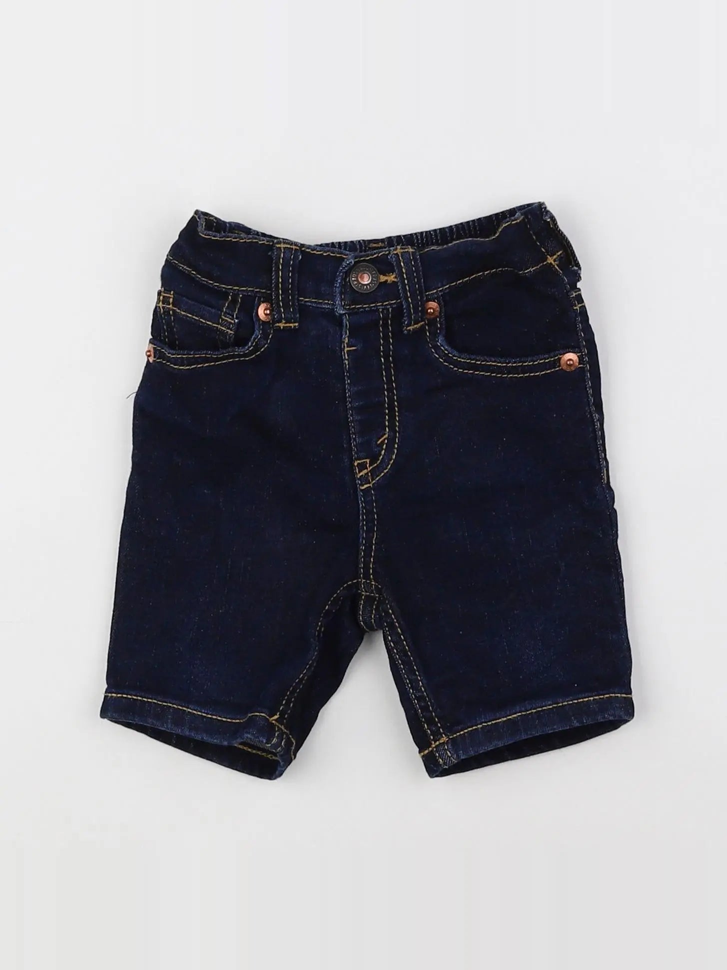 Levi's - short bleu - 12 mois