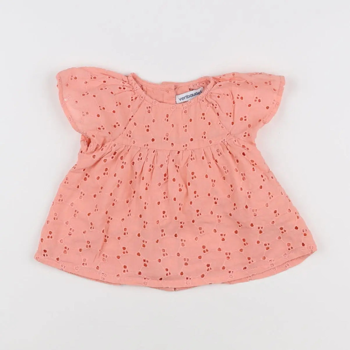 Vertbaudet - blouse rose - 9 mois