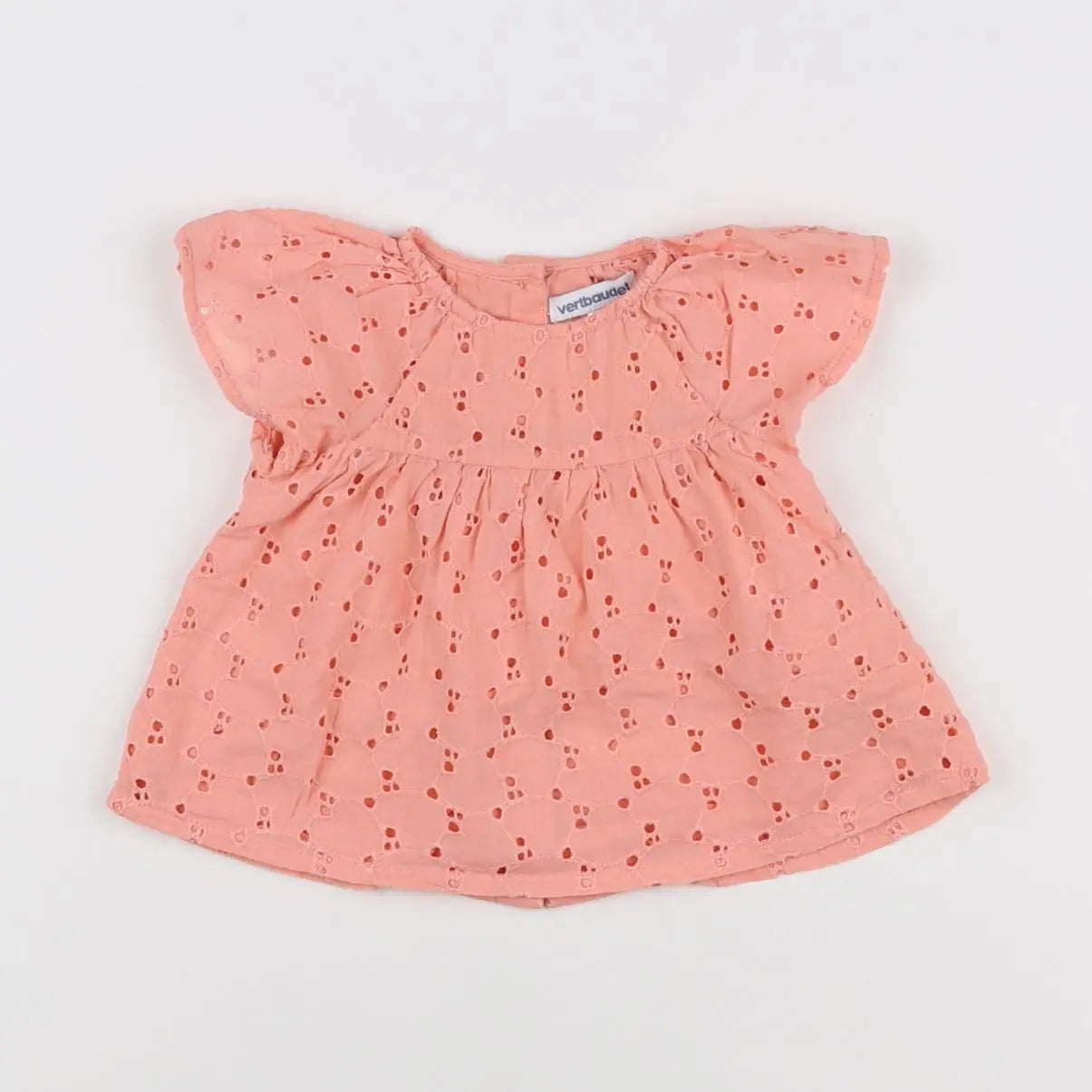 Vertbaudet - blouse rose - 9 mois