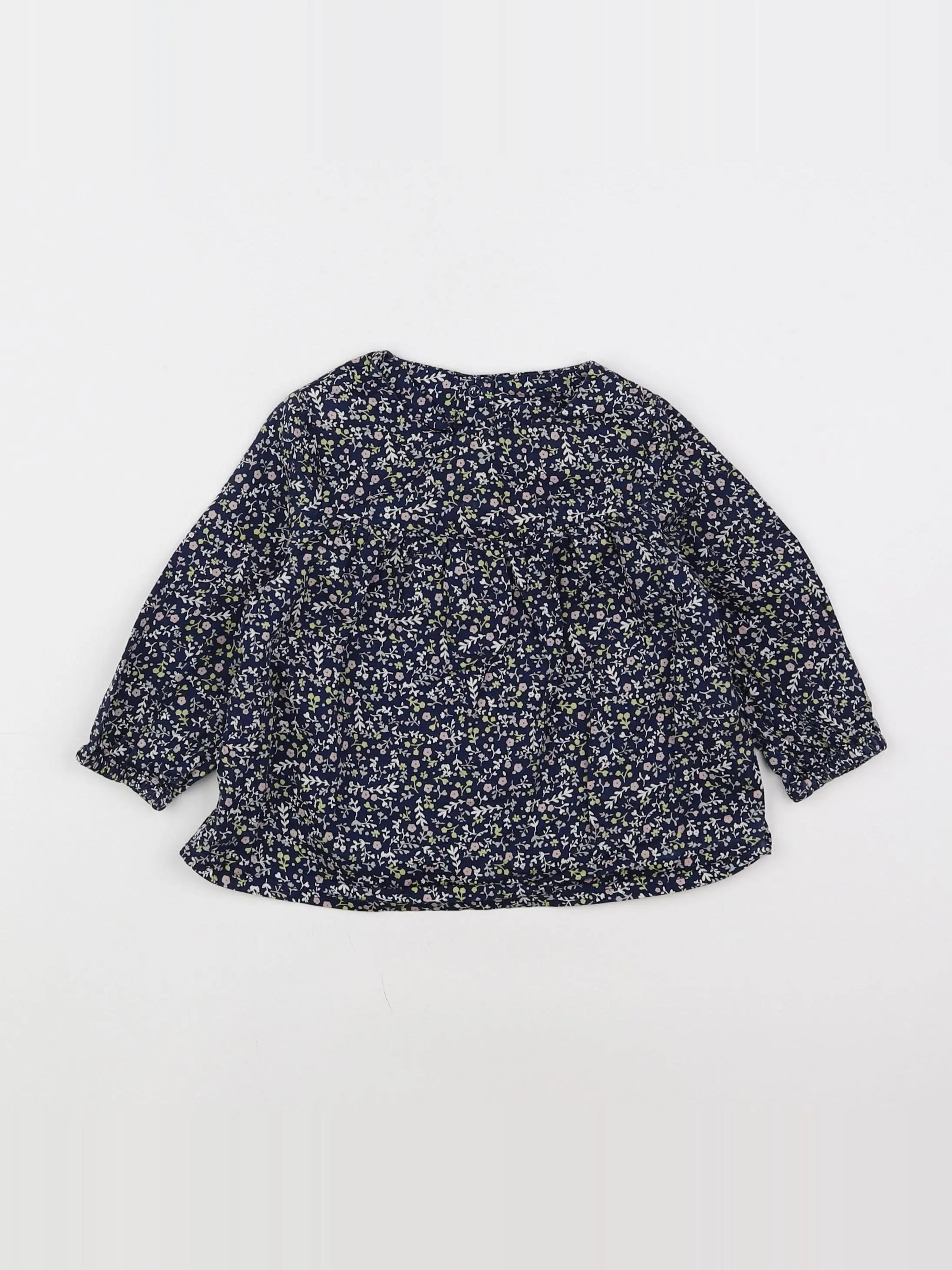 Tape à l'oeil - blouse multicolore - 12 mois