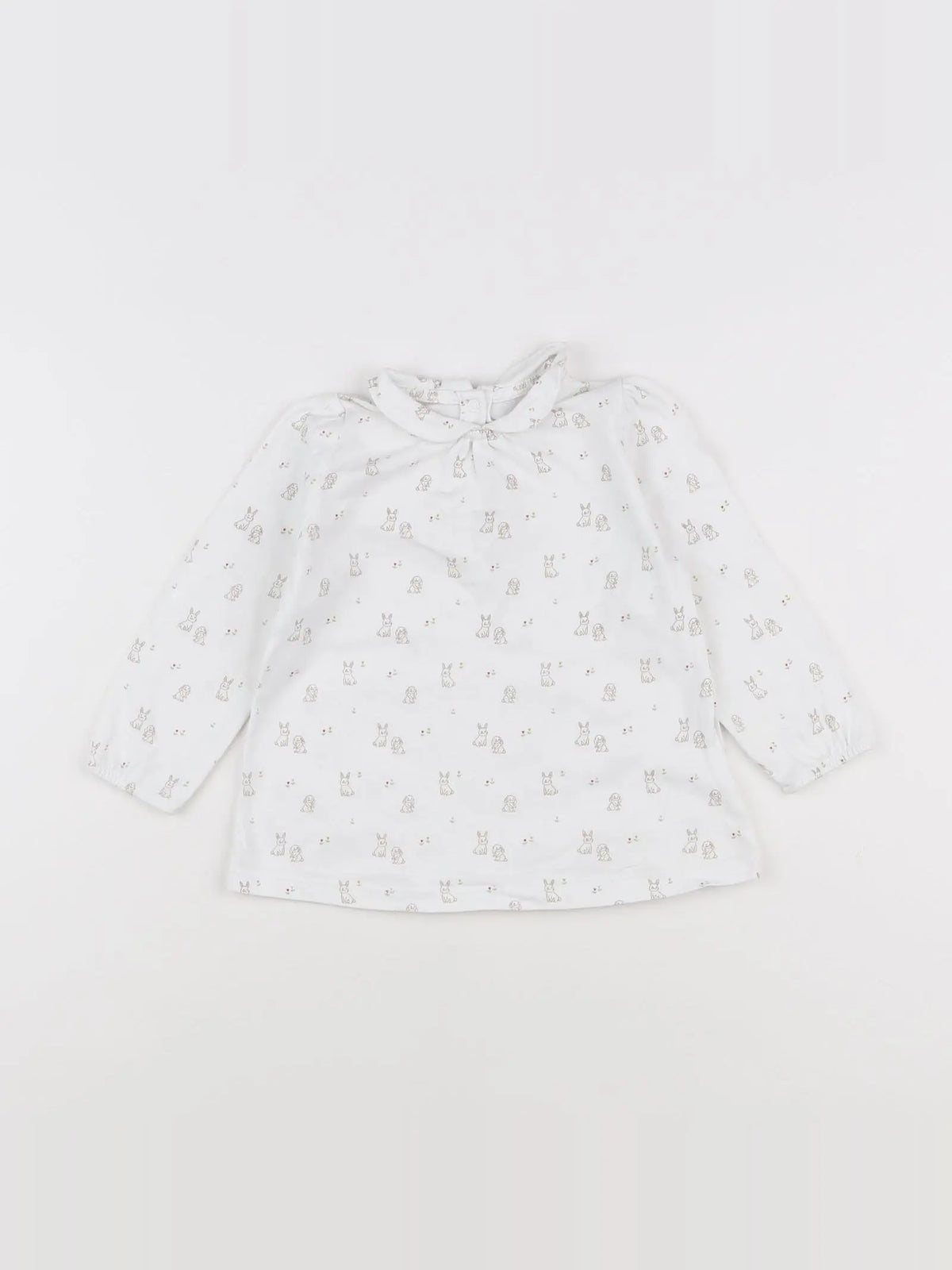 Boutchou - tee-shirt blanc - 18 mois