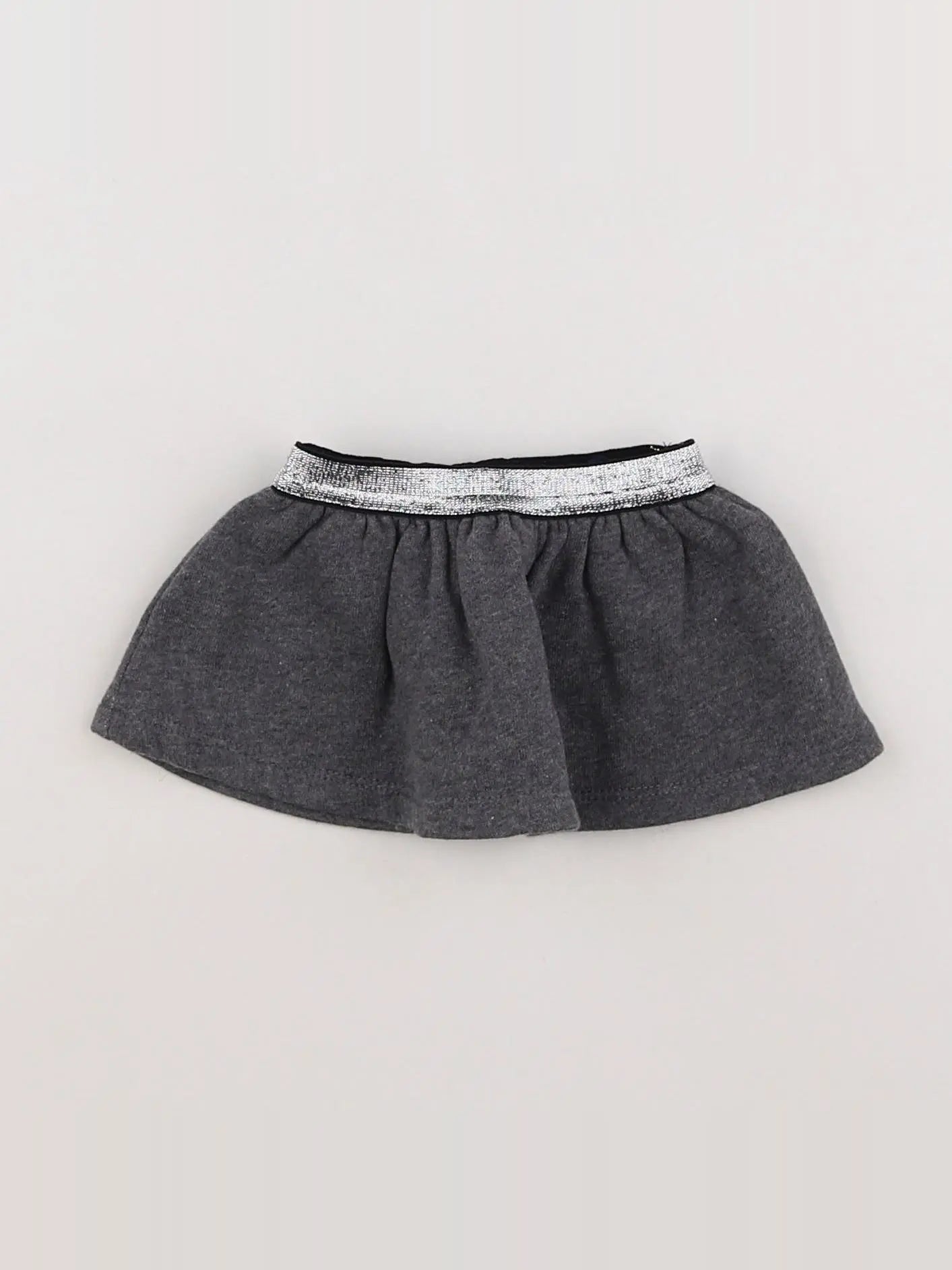 Nouveau Cru - jupe gris, argent (état neuf) - 3 mois