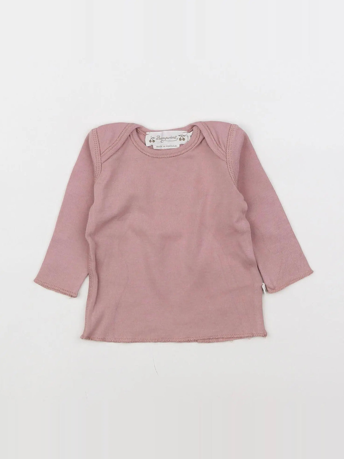 Bonpoint - maillot de corps rose - 1 mois