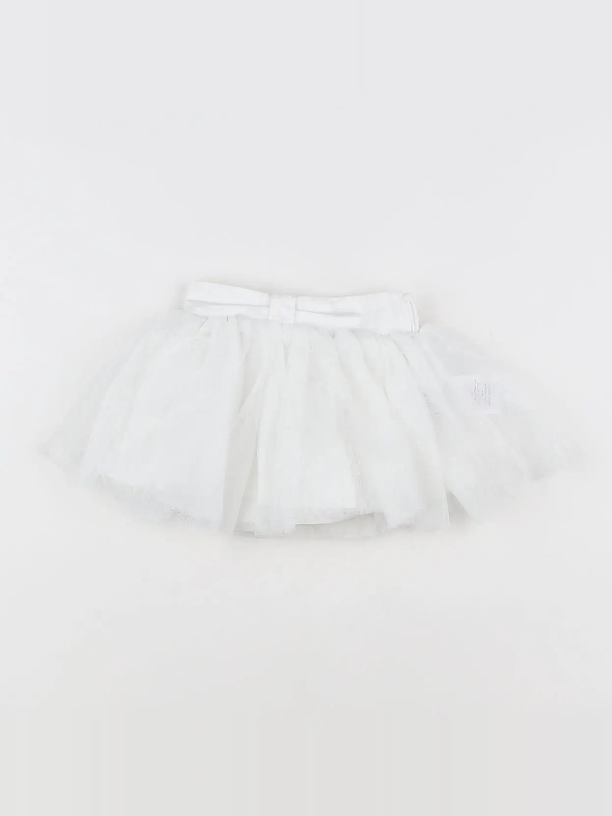 Vertbaudet - jupe blanc - 0/3 mois