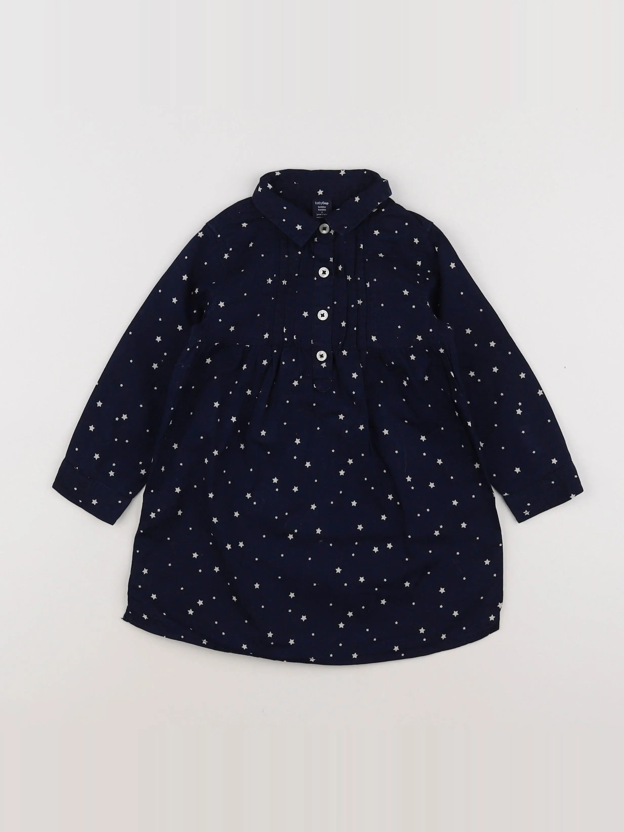 GAP - robe bleu - 2 ans