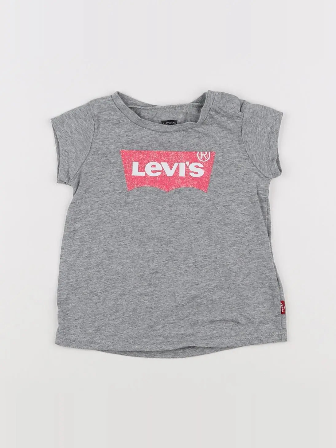 Levi's - tee-shirt gris, argent - 12 mois