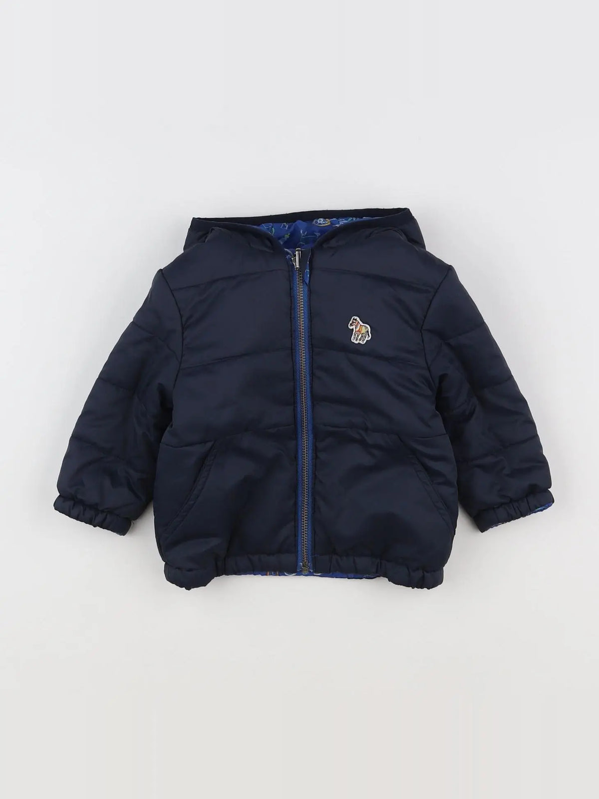 Paul Smith - doudoune réversible bleu - 12 mois