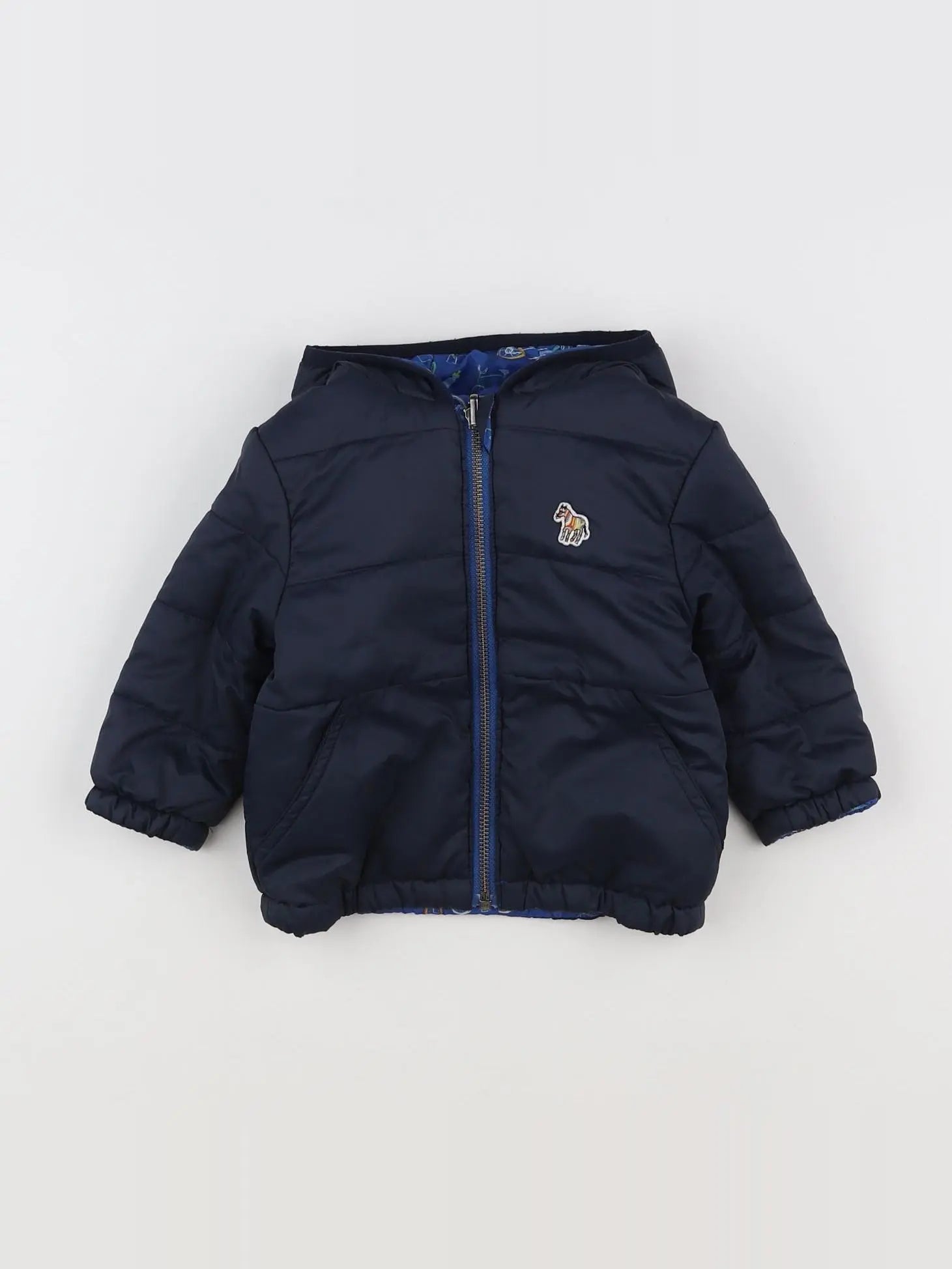 Paul Smith - doudoune réversible bleu - 12 mois