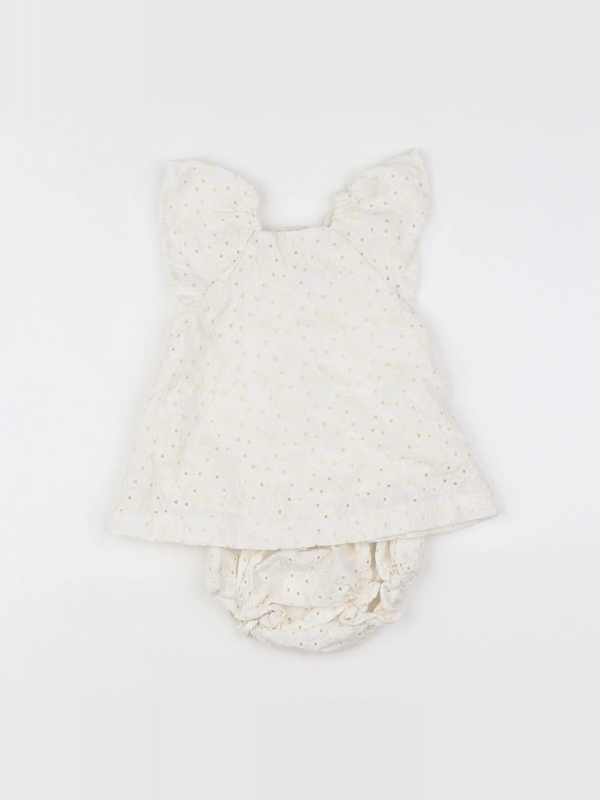 Zara - robe beige - 3/6 mois