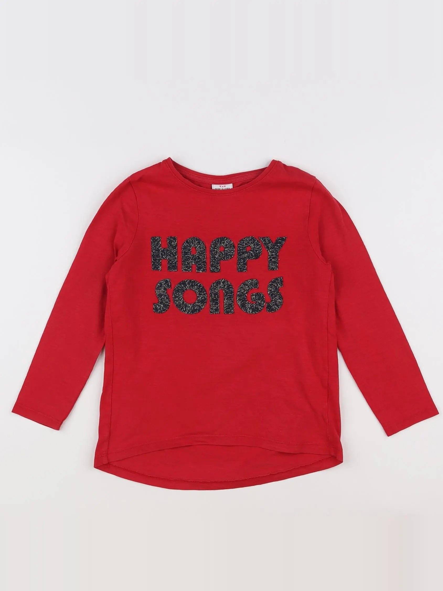 Tape à l'oeil - tee-shirt rouge - 6 ans