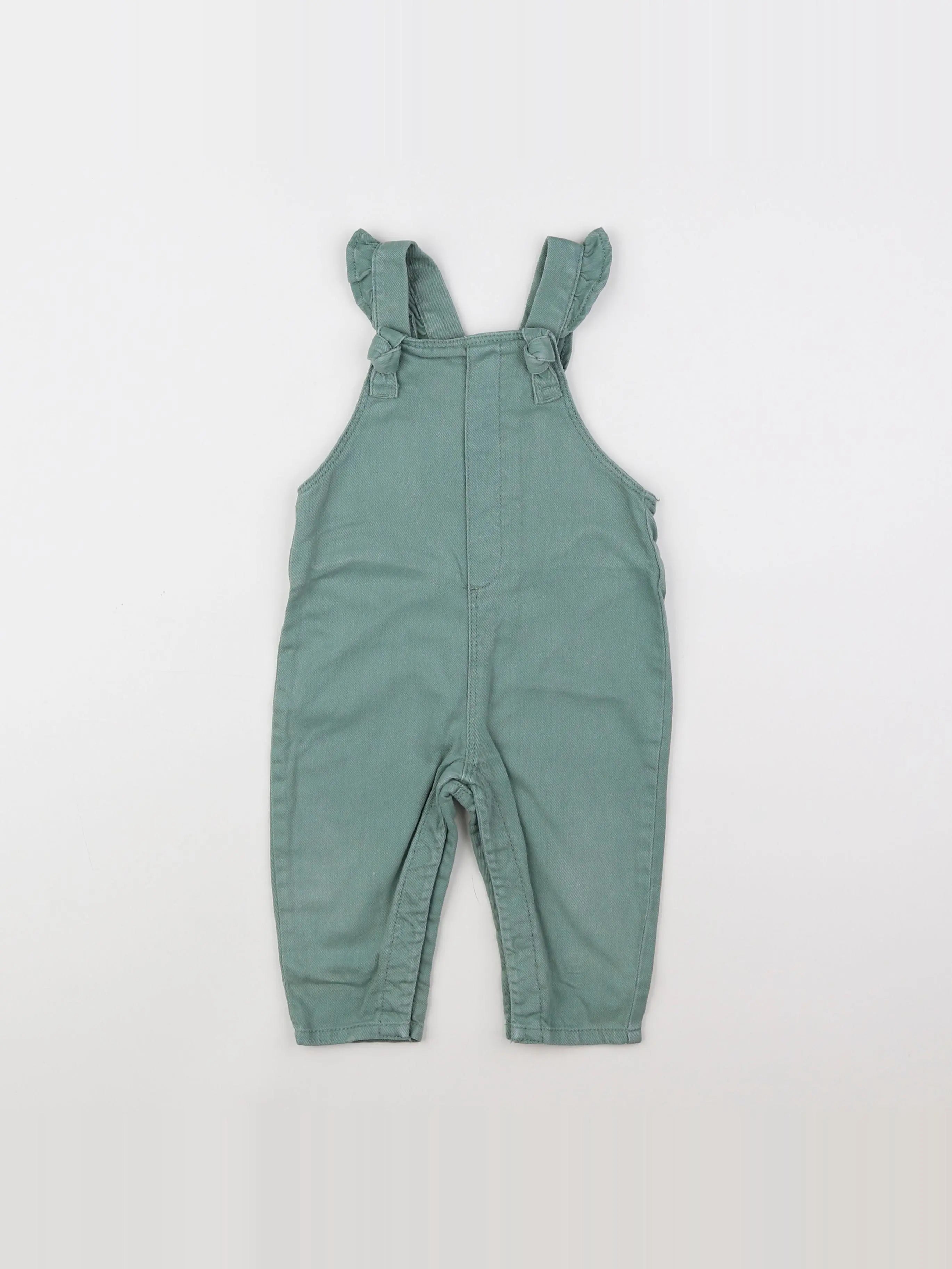 Vertbaudet - combinaison vert - 12 mois