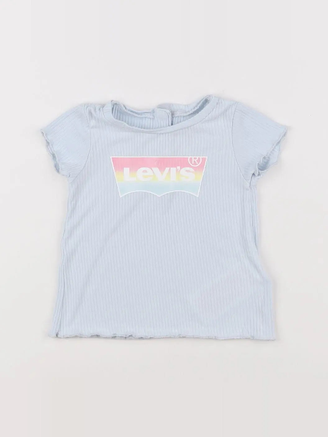 Levi's - tee-shirt bleu - 9 mois