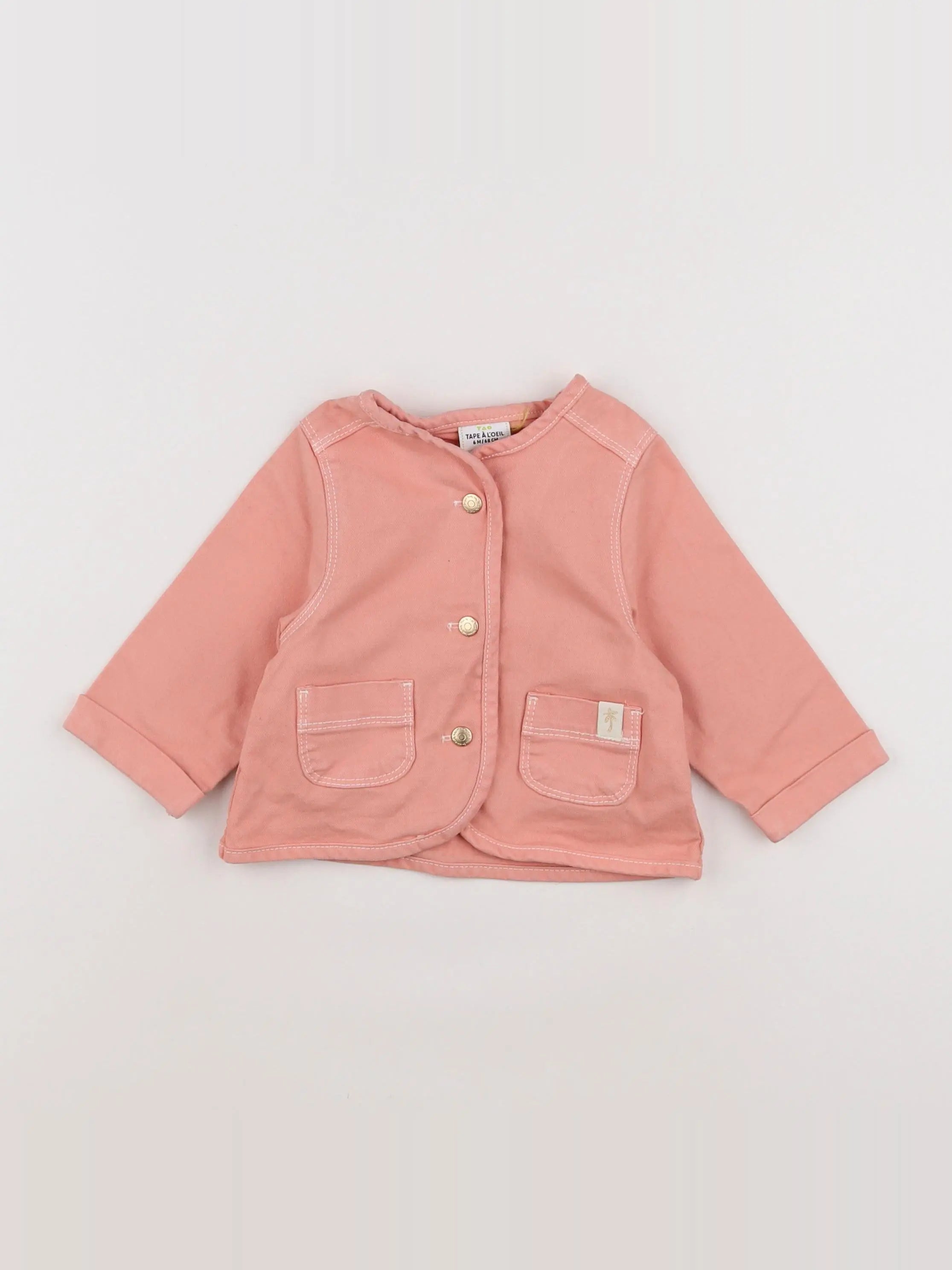 Tape à l'oeil - veste rose - 6 mois