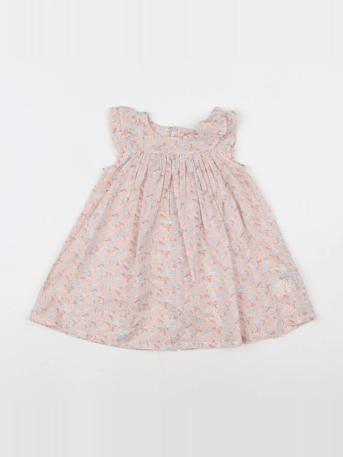 Boutchou - robe rose (état neuf) - 6 mois