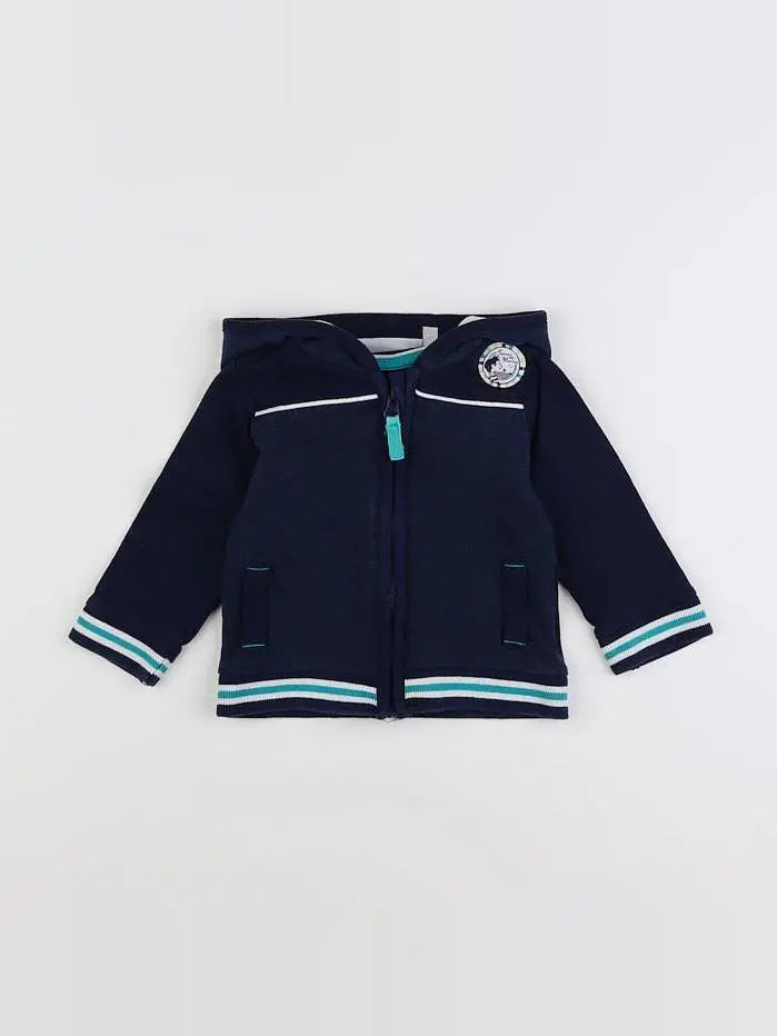 Terre de marins - sweat bleu - 9 mois