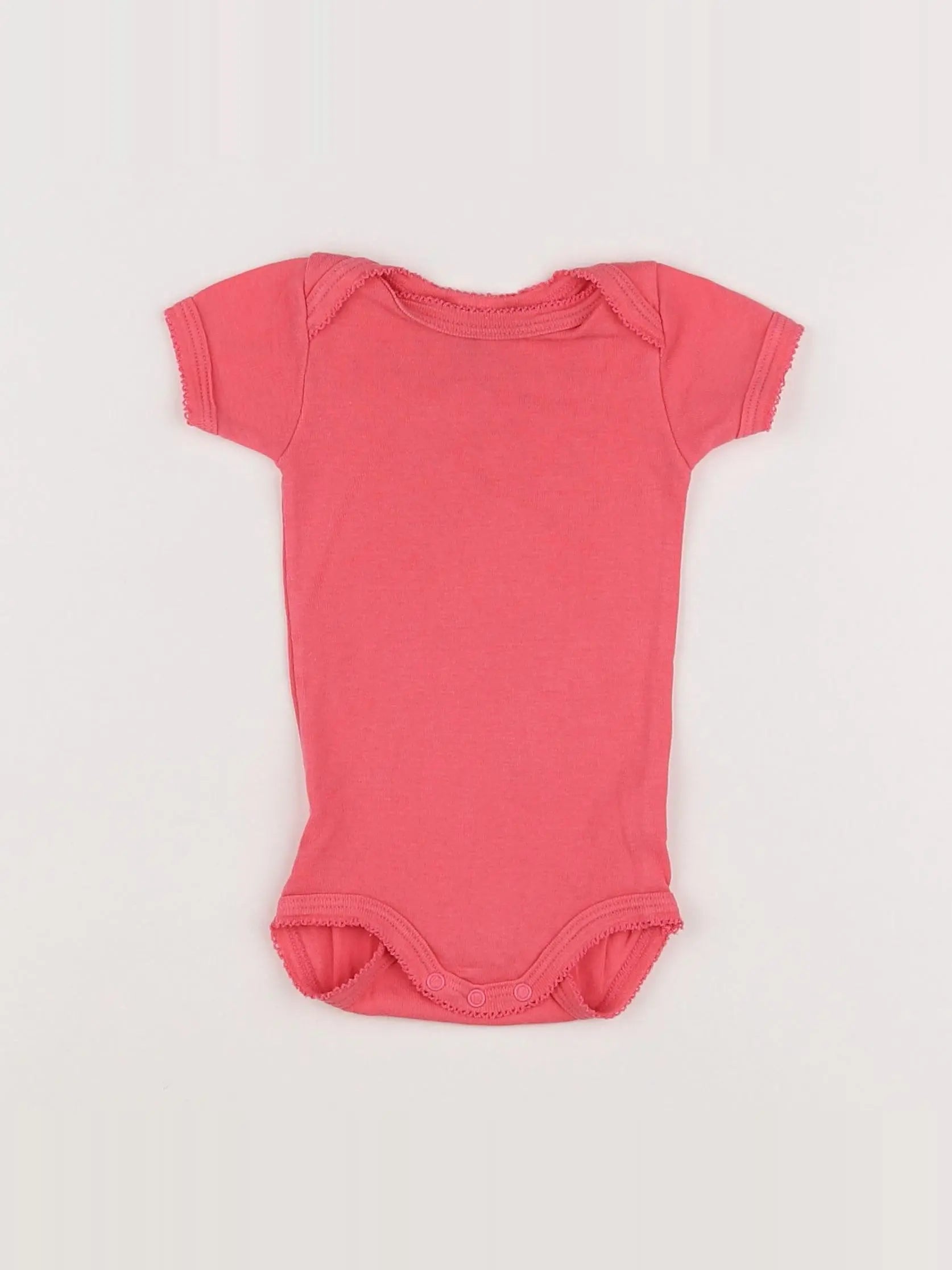 Petit Bateau - body rose - 3 mois