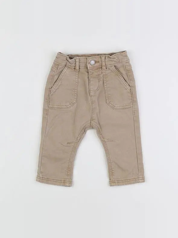 Tape à l'oeil - pantalon marron - 6 mois