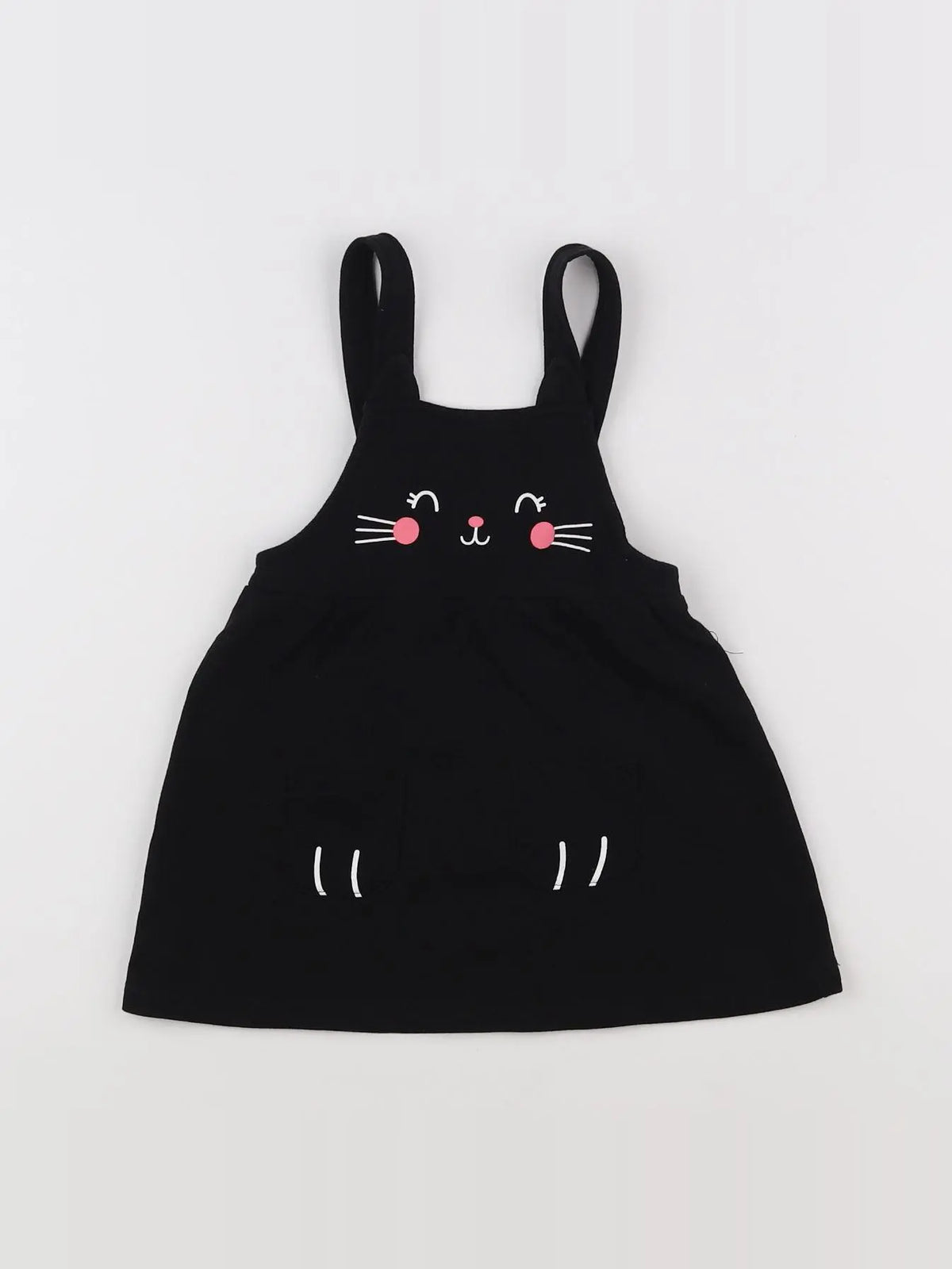 H&M - robe noir - 6/9 mois