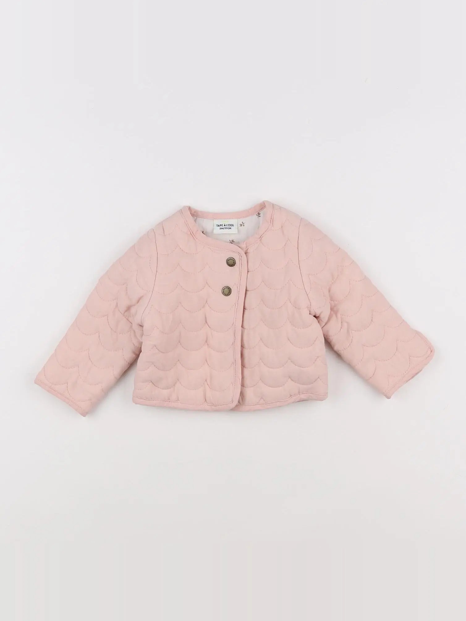 Tape à l'oeil - veste rose - 3 mois