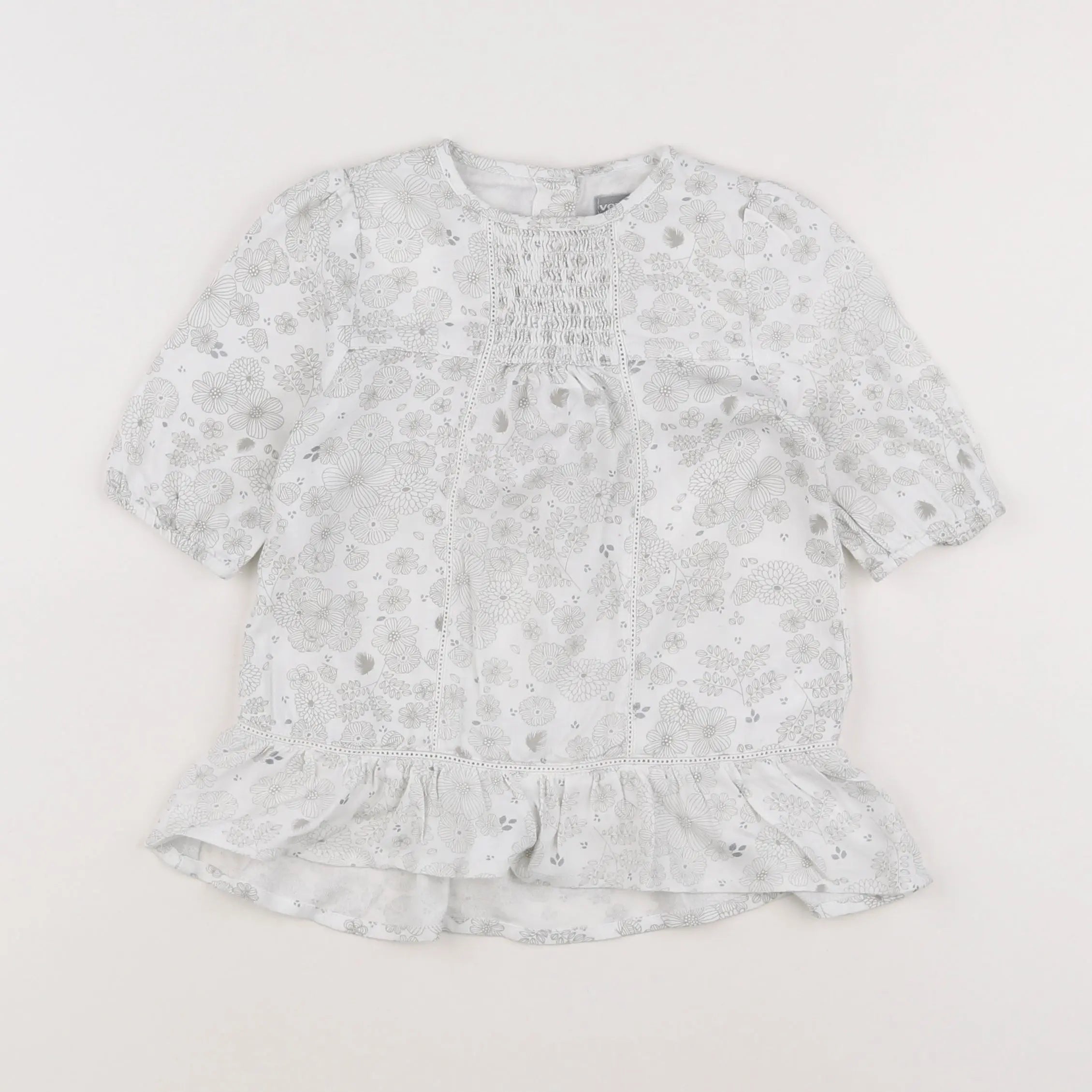 Vertbaudet - robe blanc - 2 ans