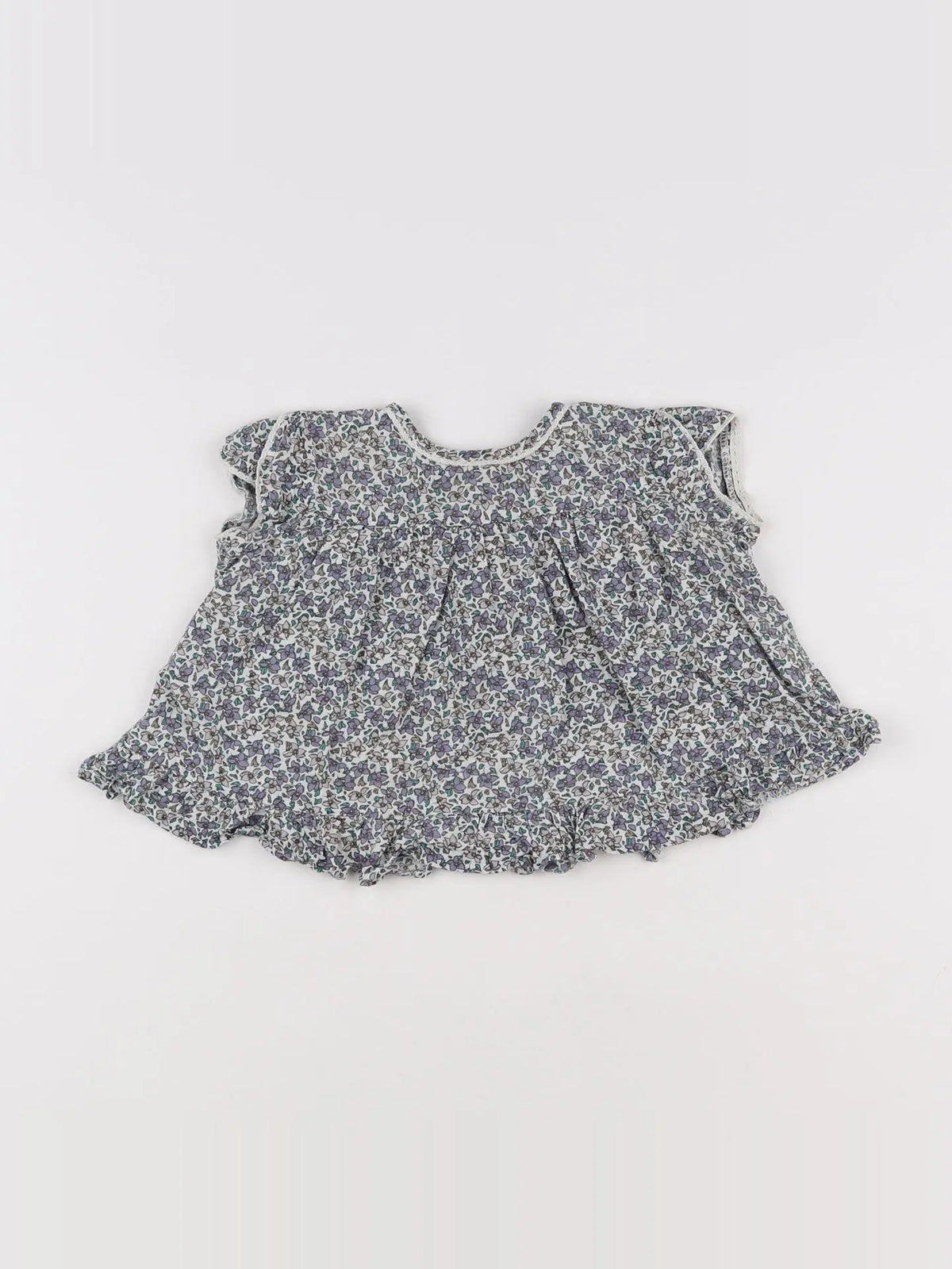 Boutchou - blouse multicolore - 9 mois