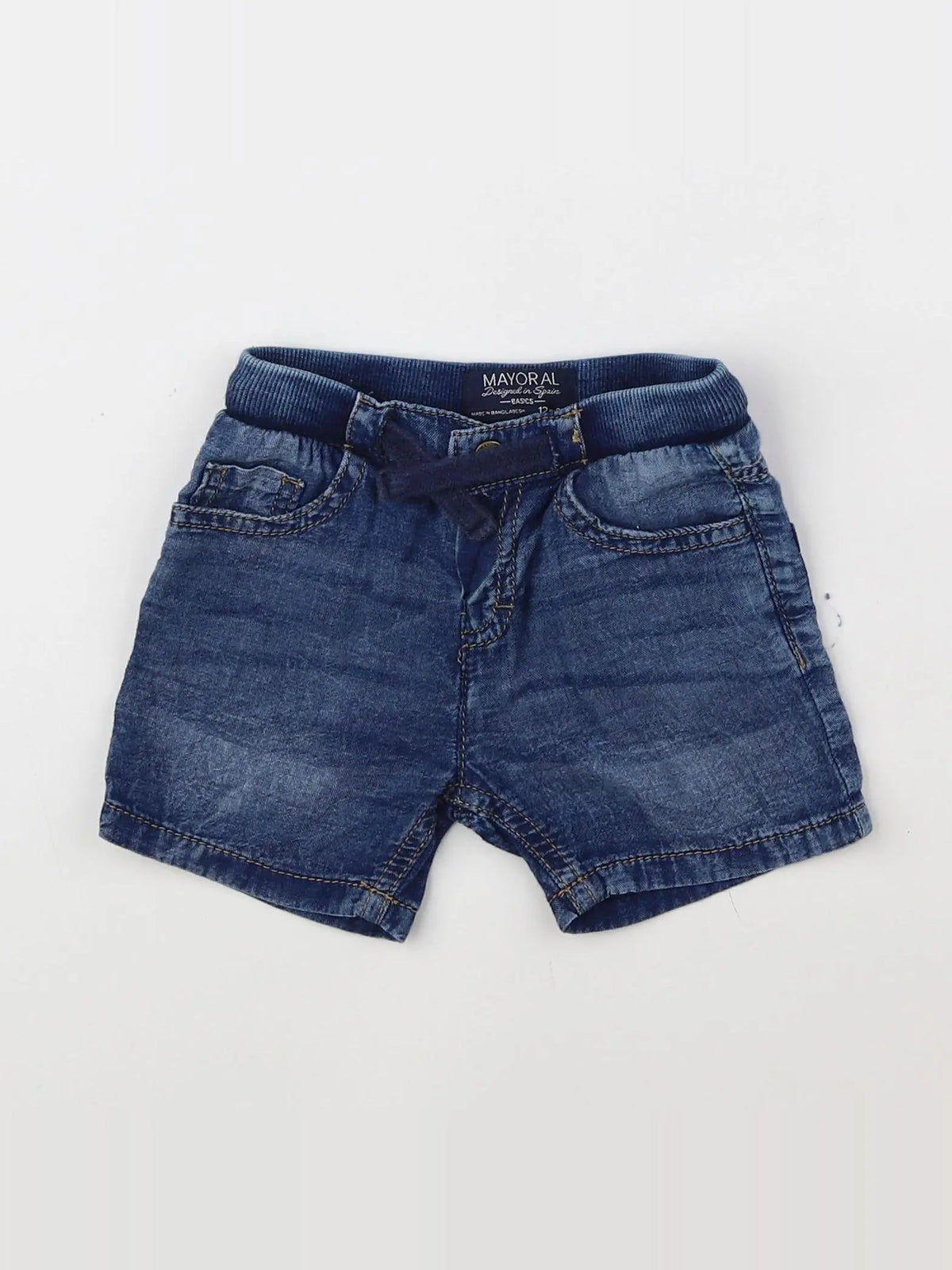 Mayoral - short bleu - 12 mois