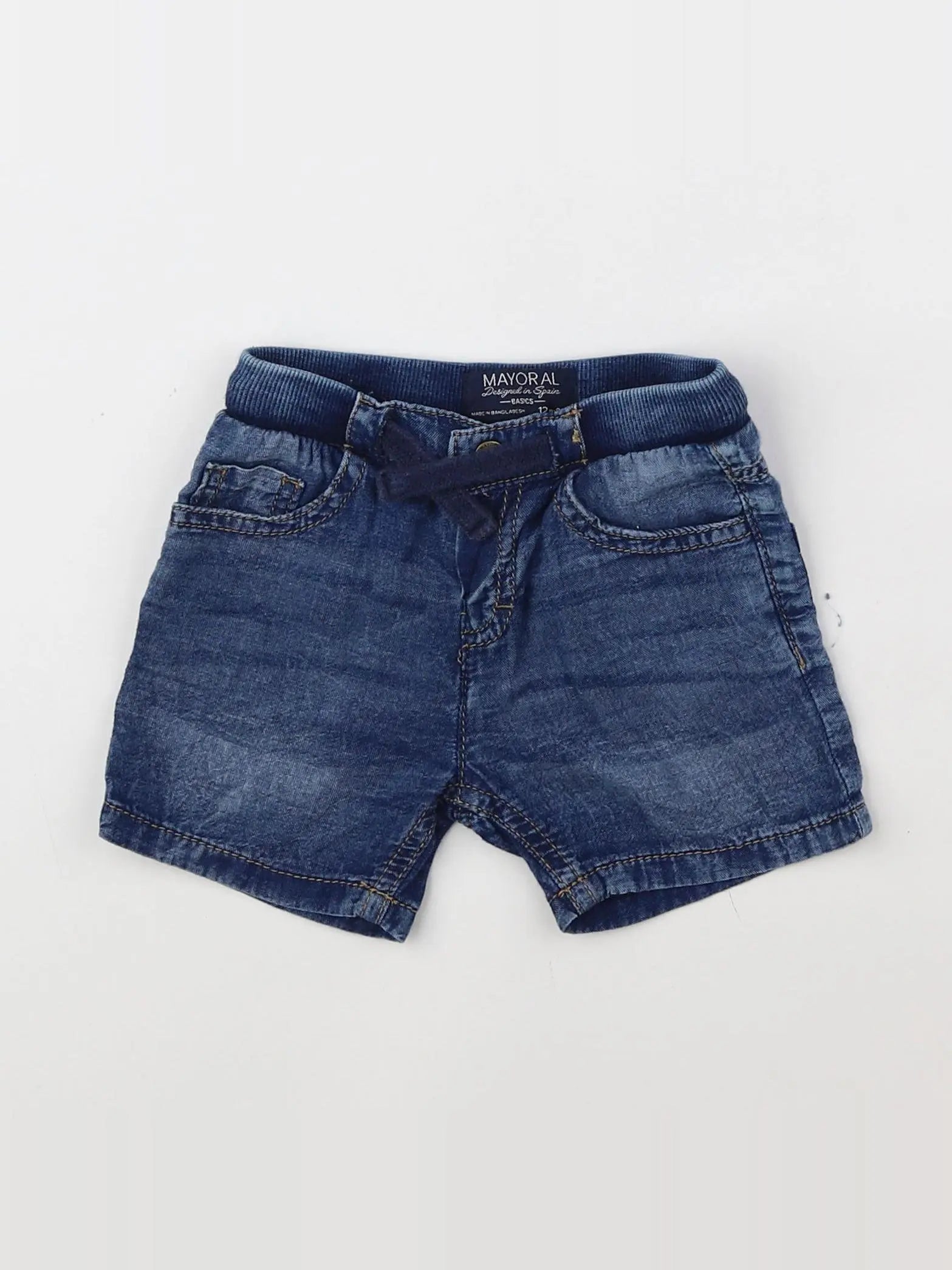 Mayoral - short bleu - 12 mois