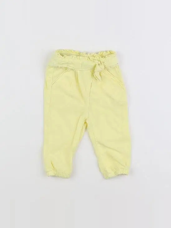 Tape à l'oeil - pantalon jaune - 3 mois
