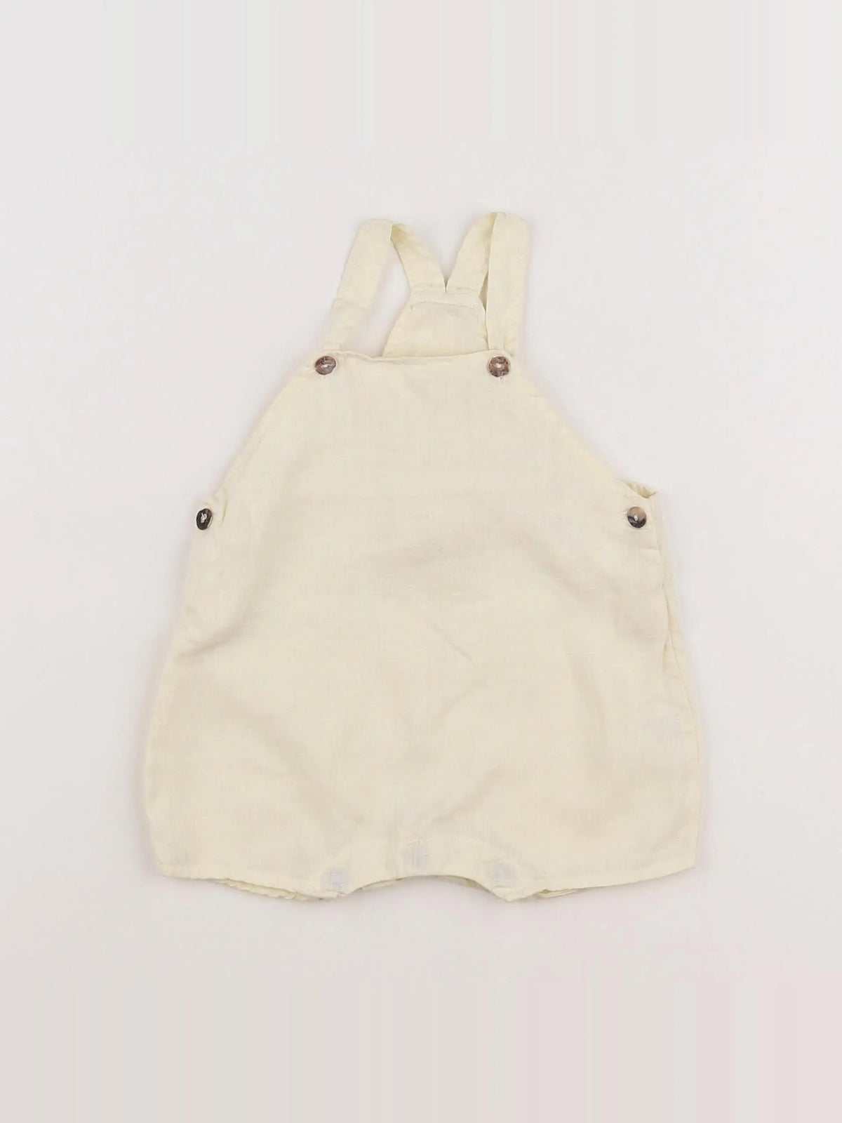 Omibia - salopette beige - 3 mois