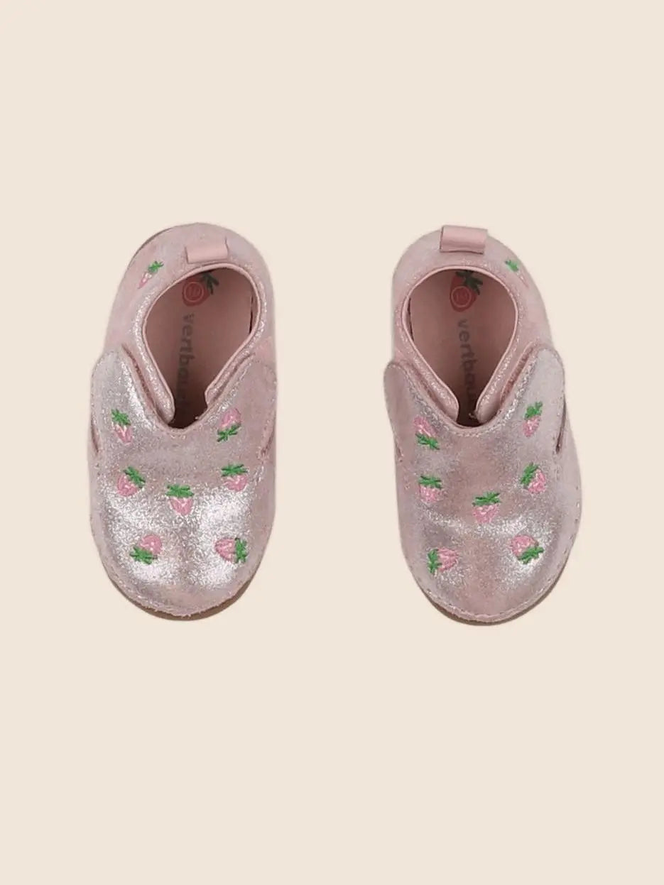 Vertbaudet - chaussons rose - pointure 19