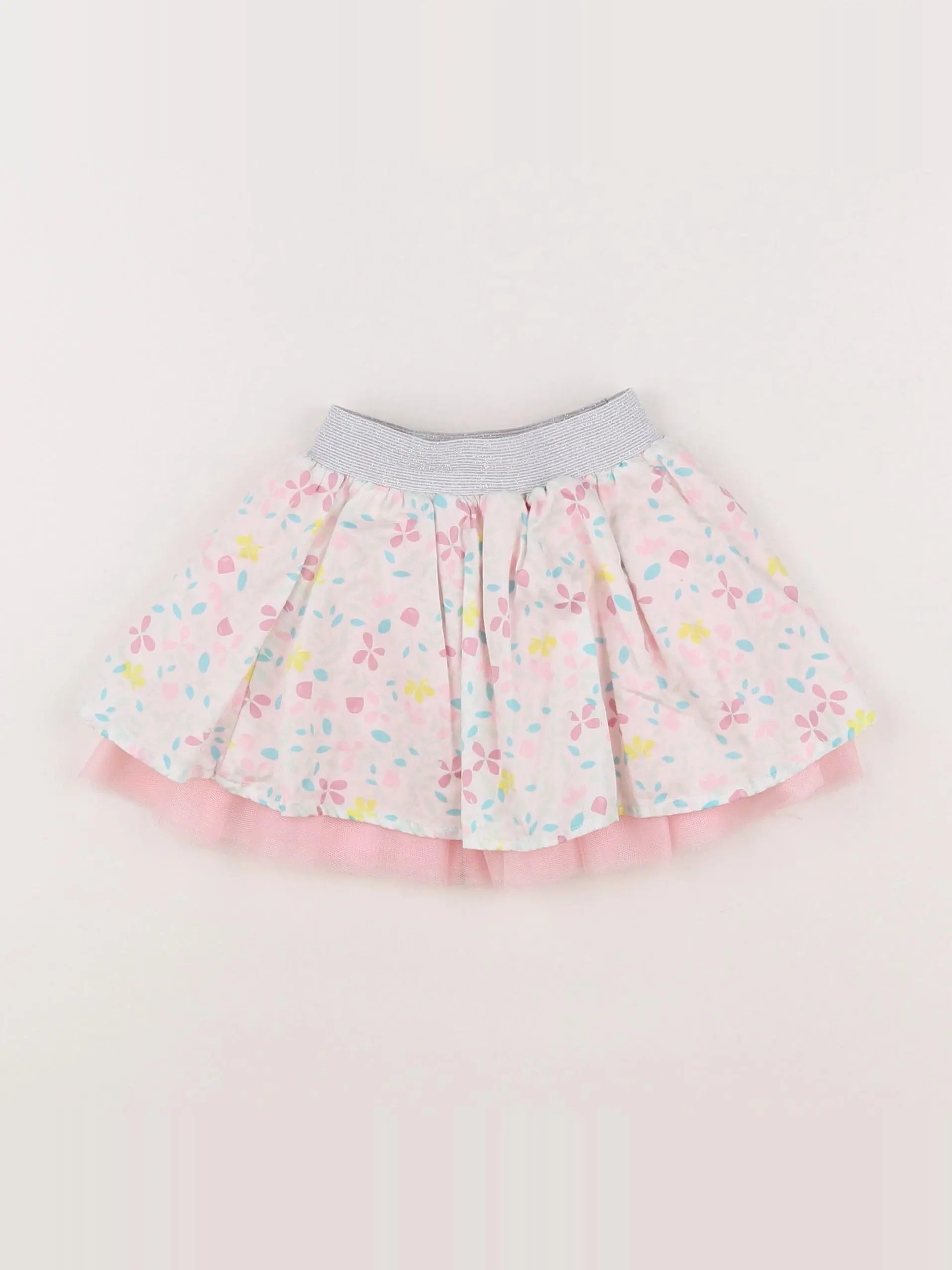 Vertbaudet - jupe rose - 9/12 mois