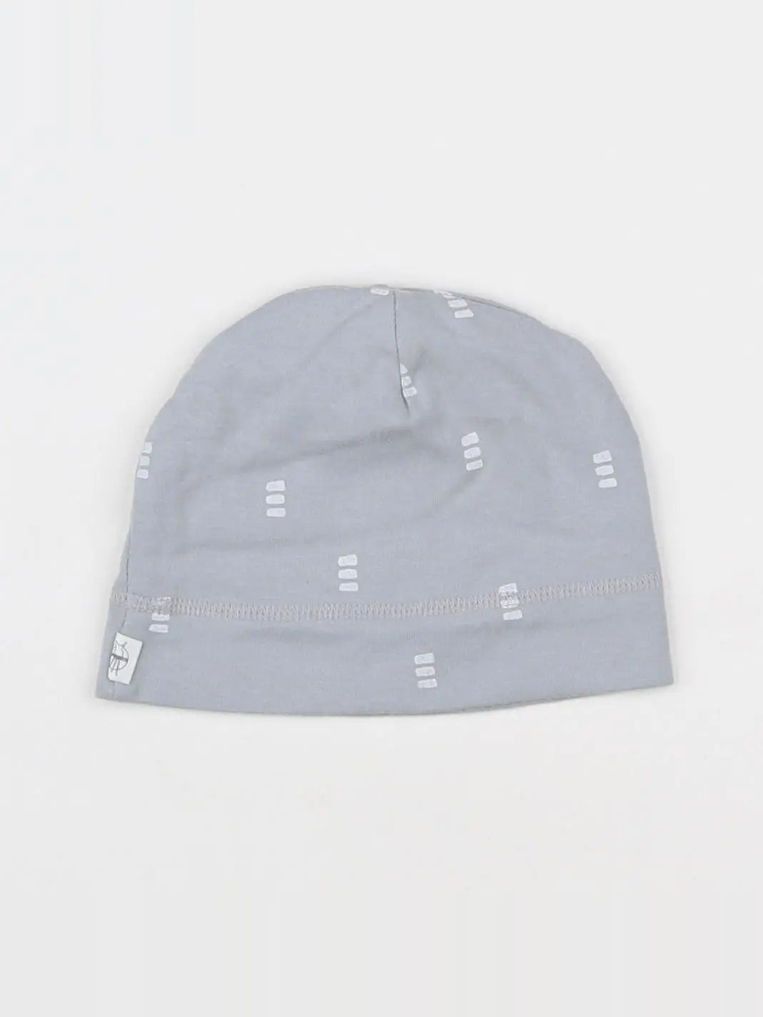 Lassig - bonnet bleu, blanc - 6/12 mois