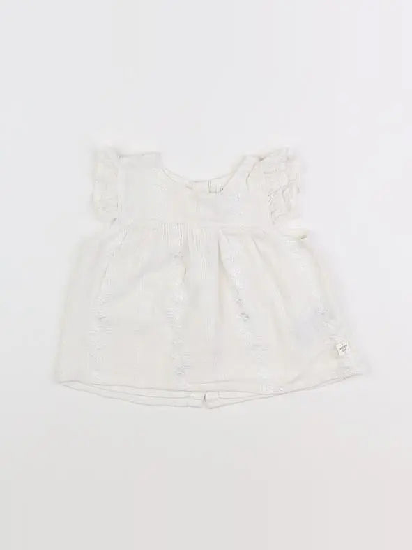 Carrément Beau - blouse blanc - 9 mois