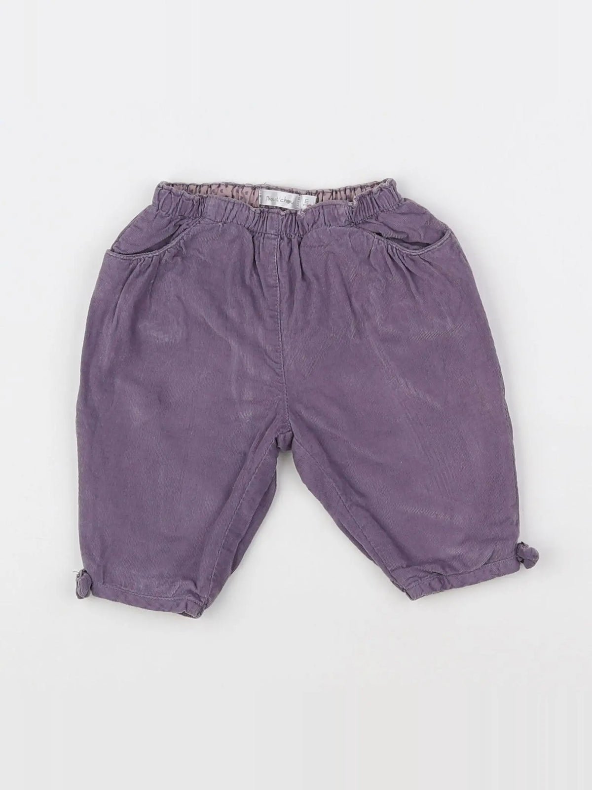 Boutchou - pantalon violet - 1 mois