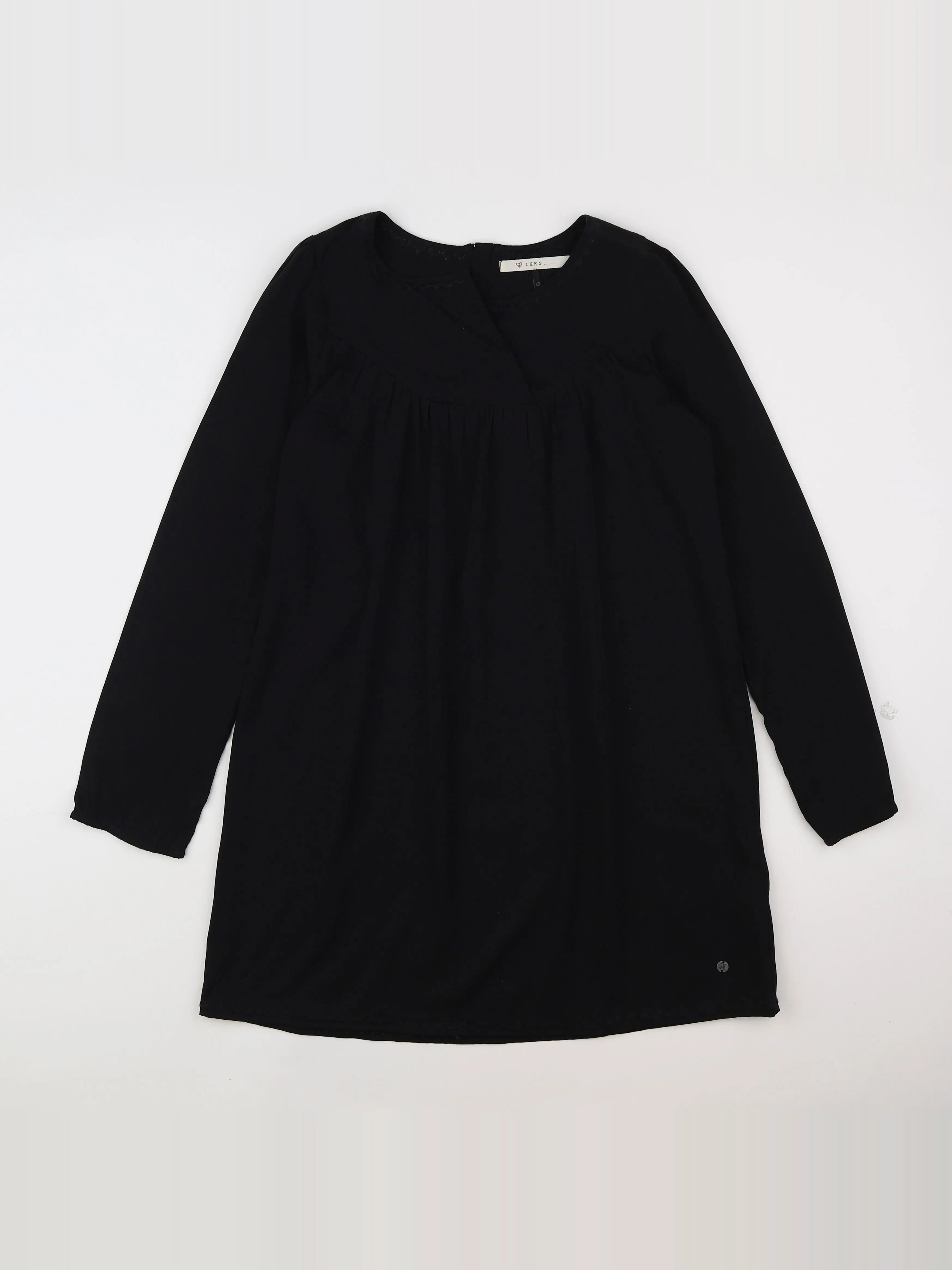IKKS - robe noir - 12 ans