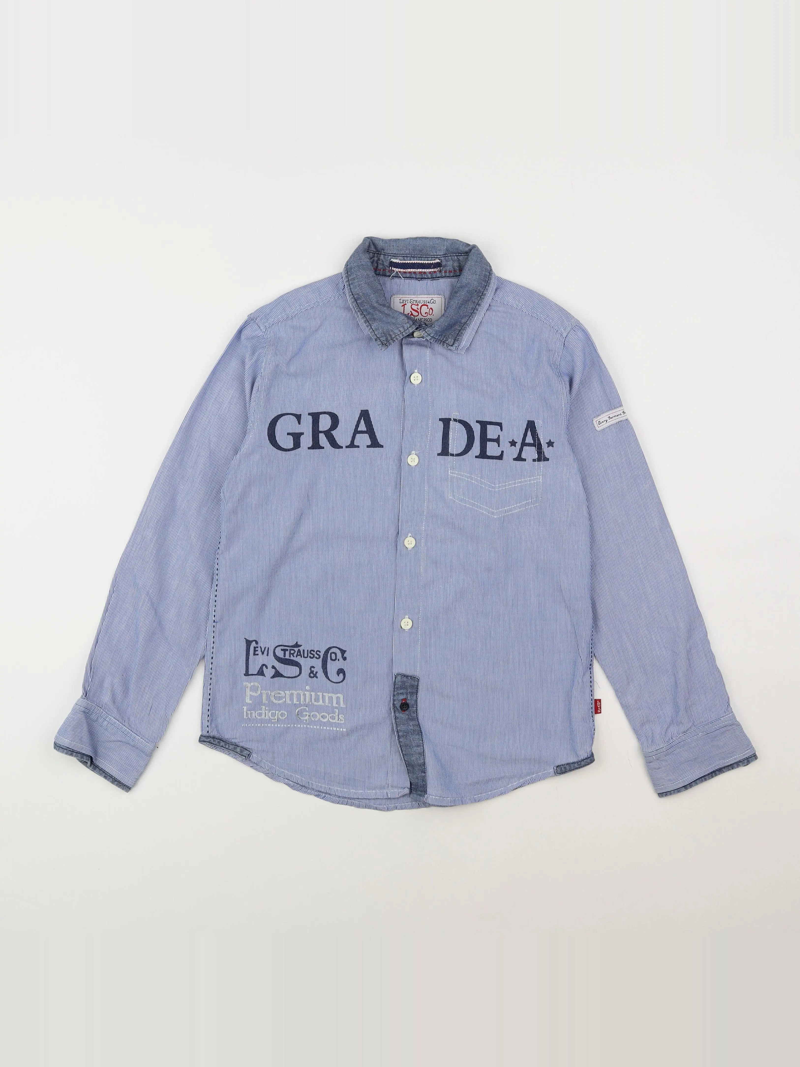 Levi's - chemise bleu - 10 ans