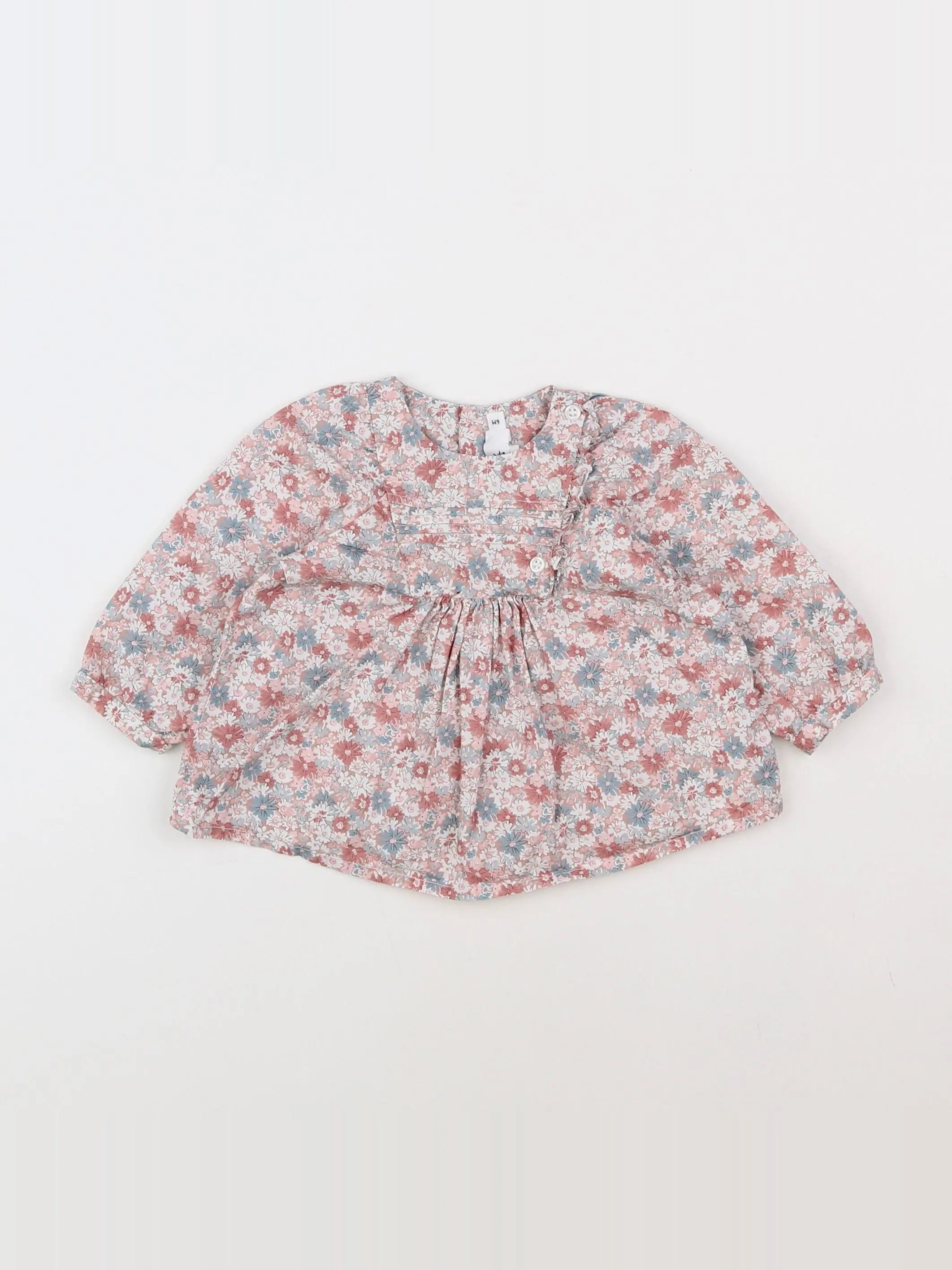 Bonpoint - blouse rose - 6 mois
