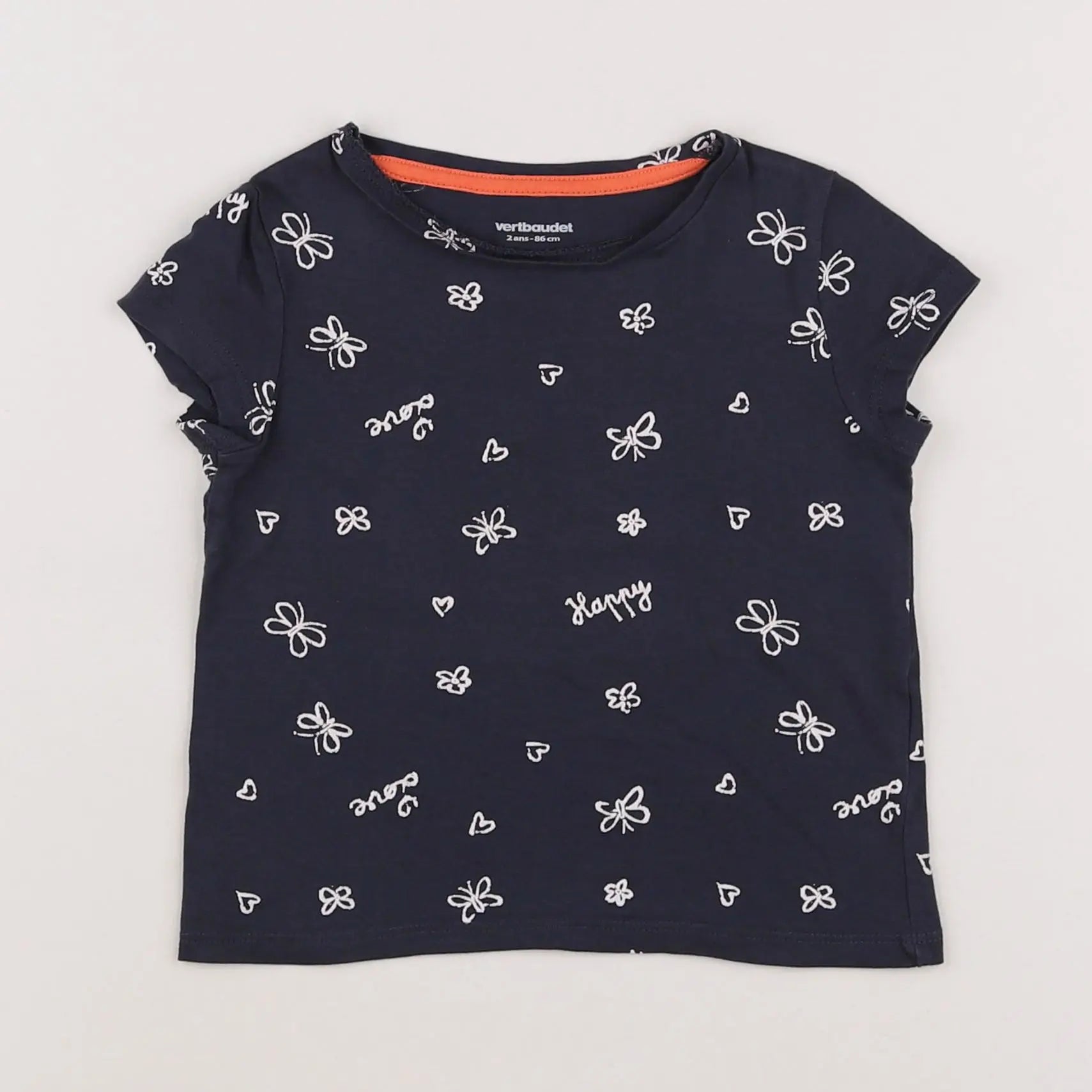 Vertbaudet - tee-shirt gris - 18 mois